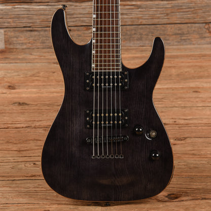 LTD H-207 Transparent Black Electric Guitars / Solid Body