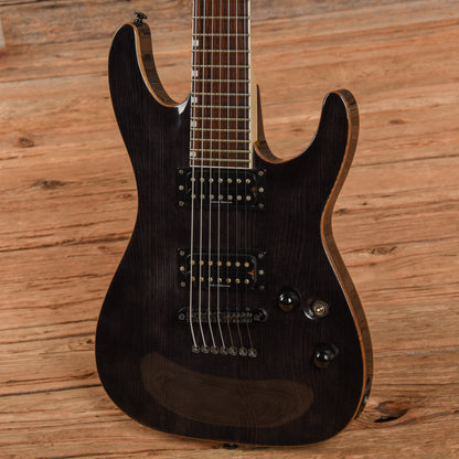 LTD H-207 Transparent Black Electric Guitars / Solid Body