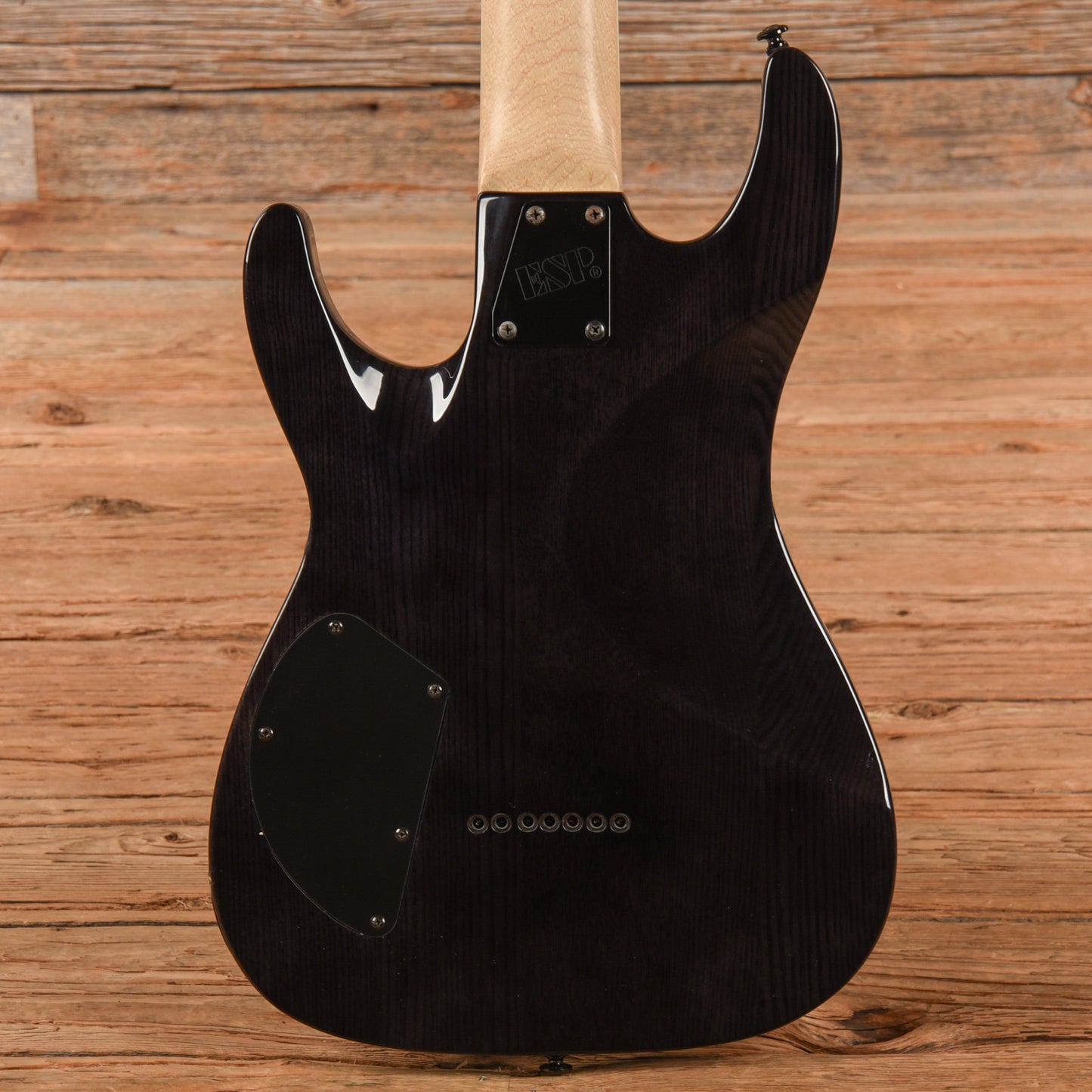 LTD H-207 Transparent Black Electric Guitars / Solid Body