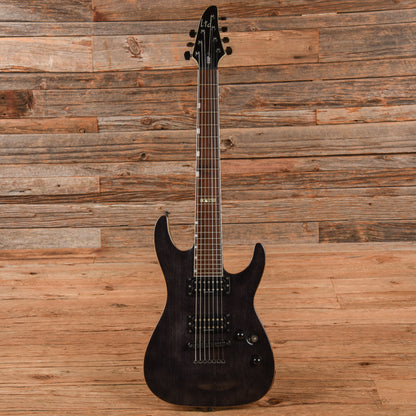 LTD H-207 Transparent Black Electric Guitars / Solid Body