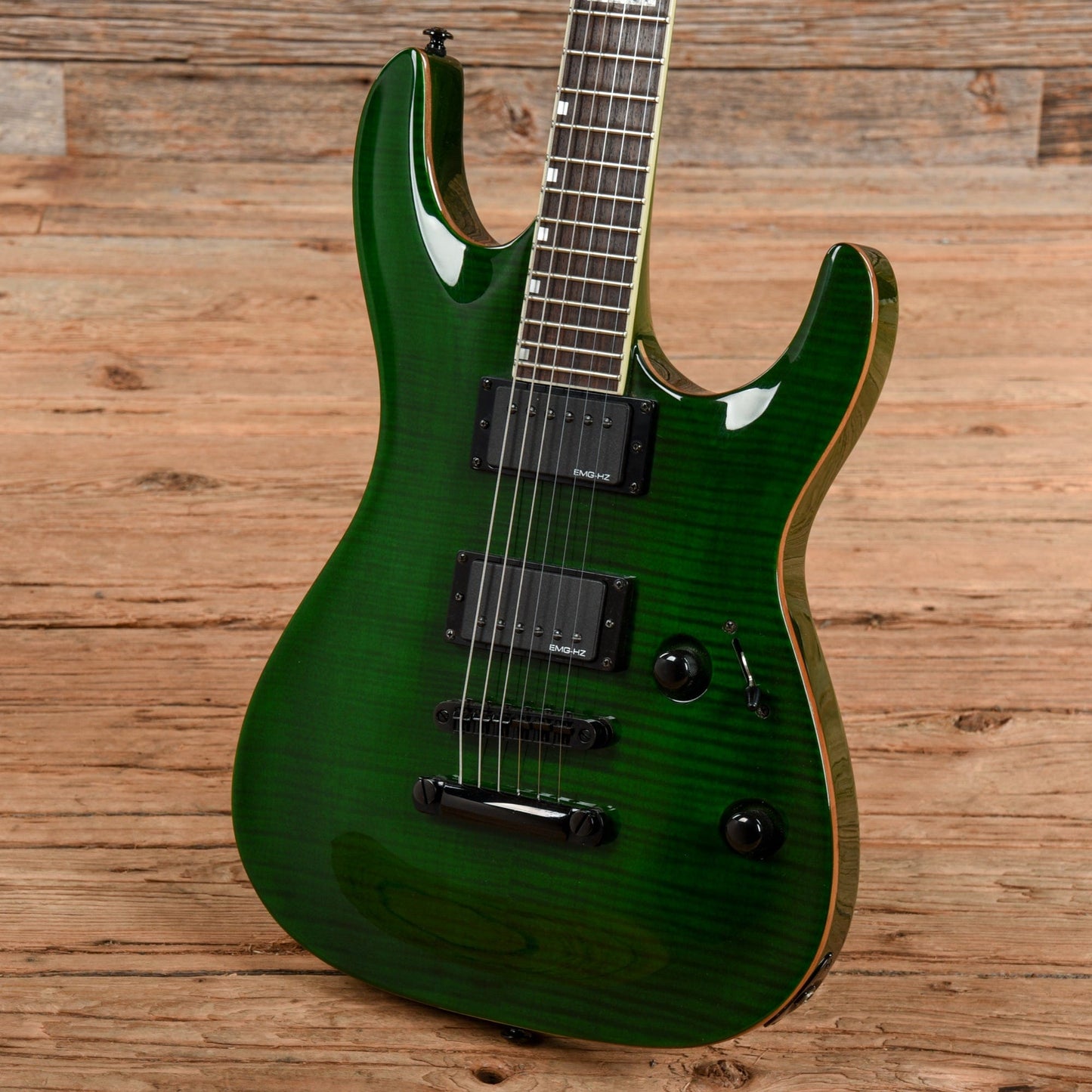 LTD H-301 Green Electric Guitars / Solid Body