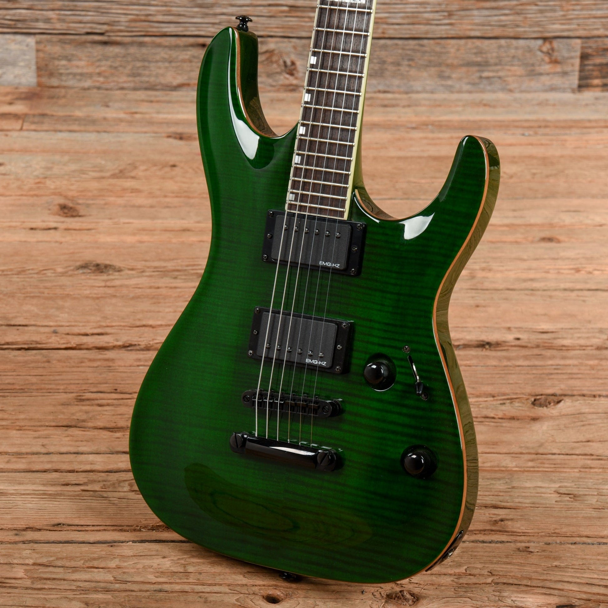 LTD H-301 Green Electric Guitars / Solid Body