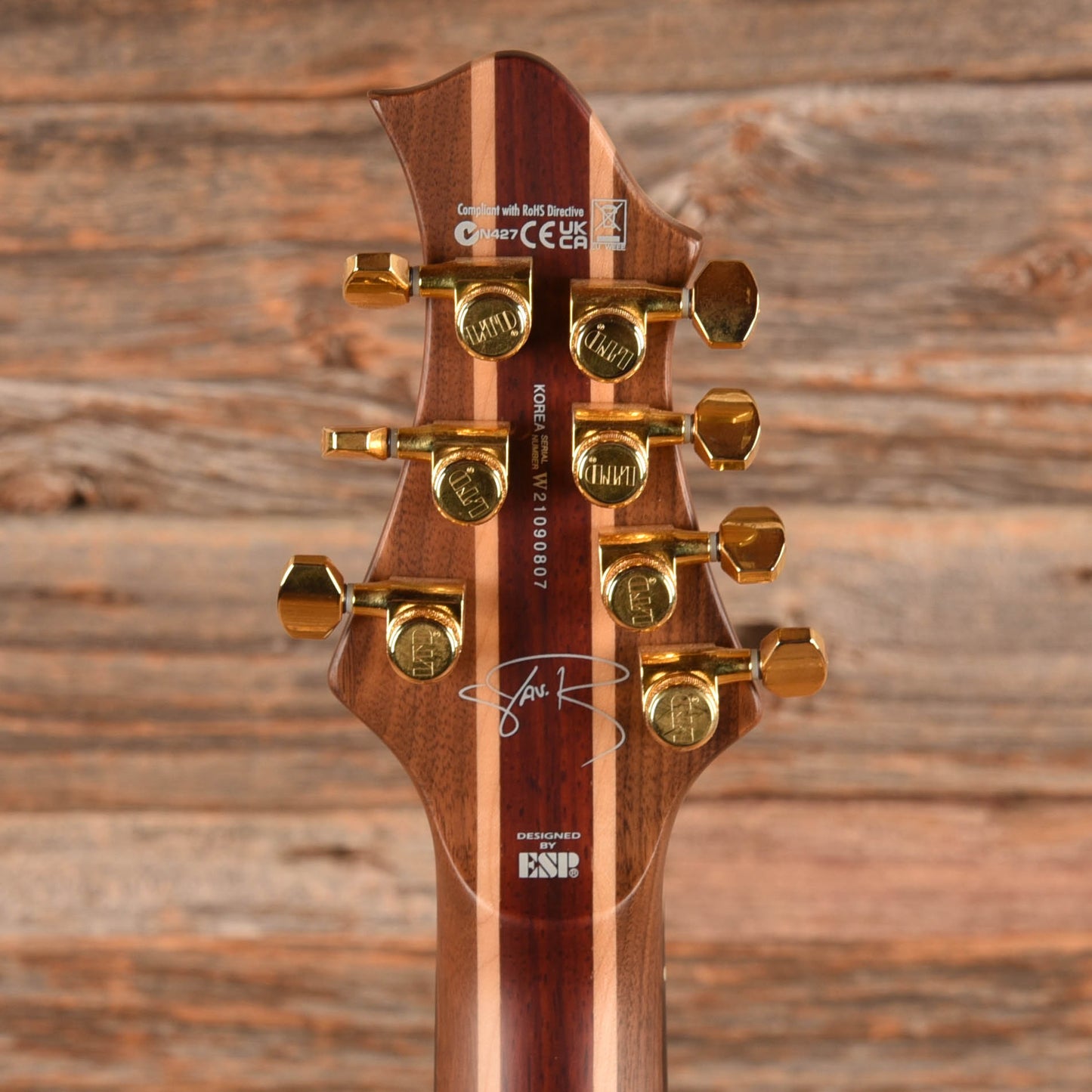 LTD JR-7 Javier Reyes Signature Sunburst 2021 Electric Guitars / Solid Body