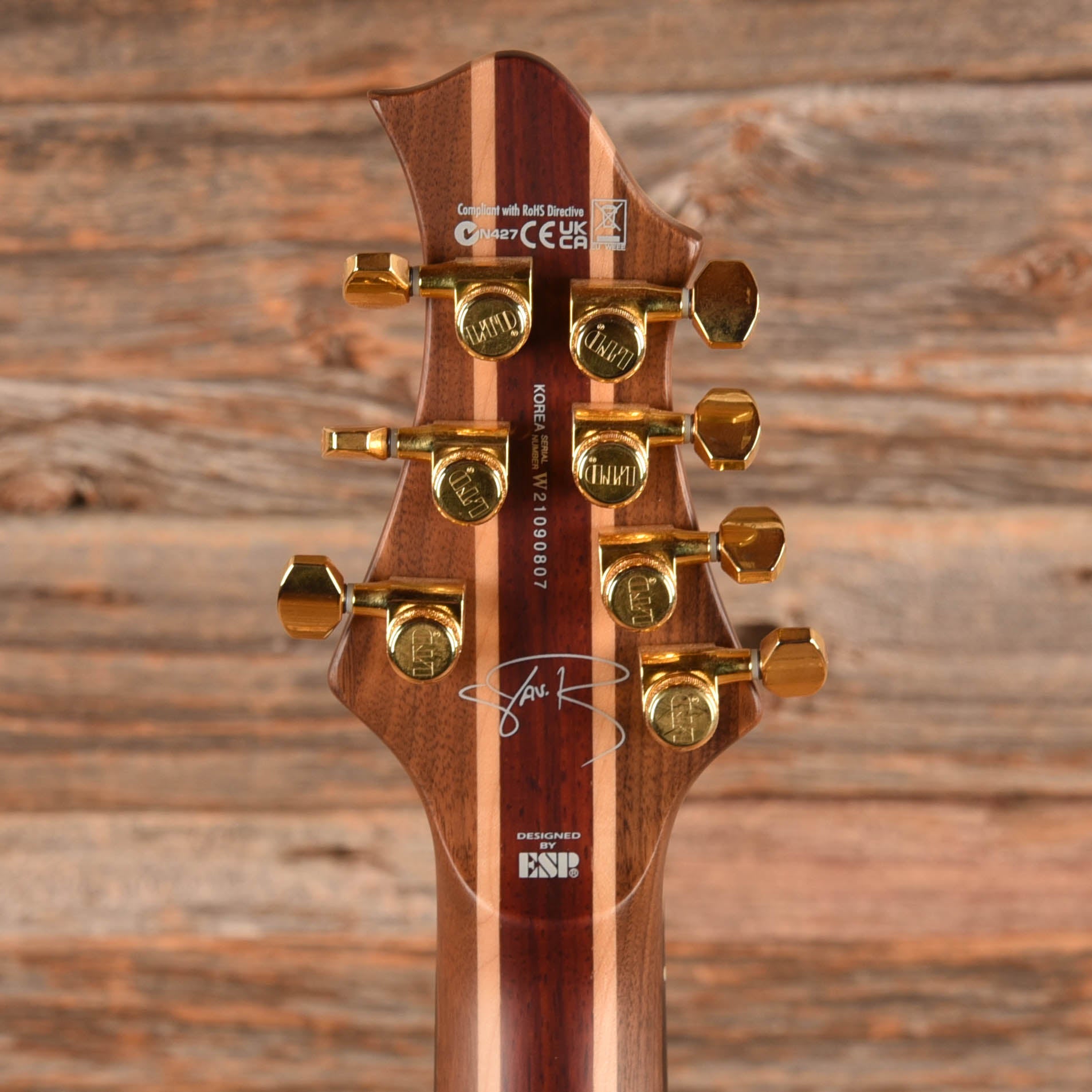 LTD JR-7 Javier Reyes Signature Sunburst 2021 Electric Guitars / Solid Body