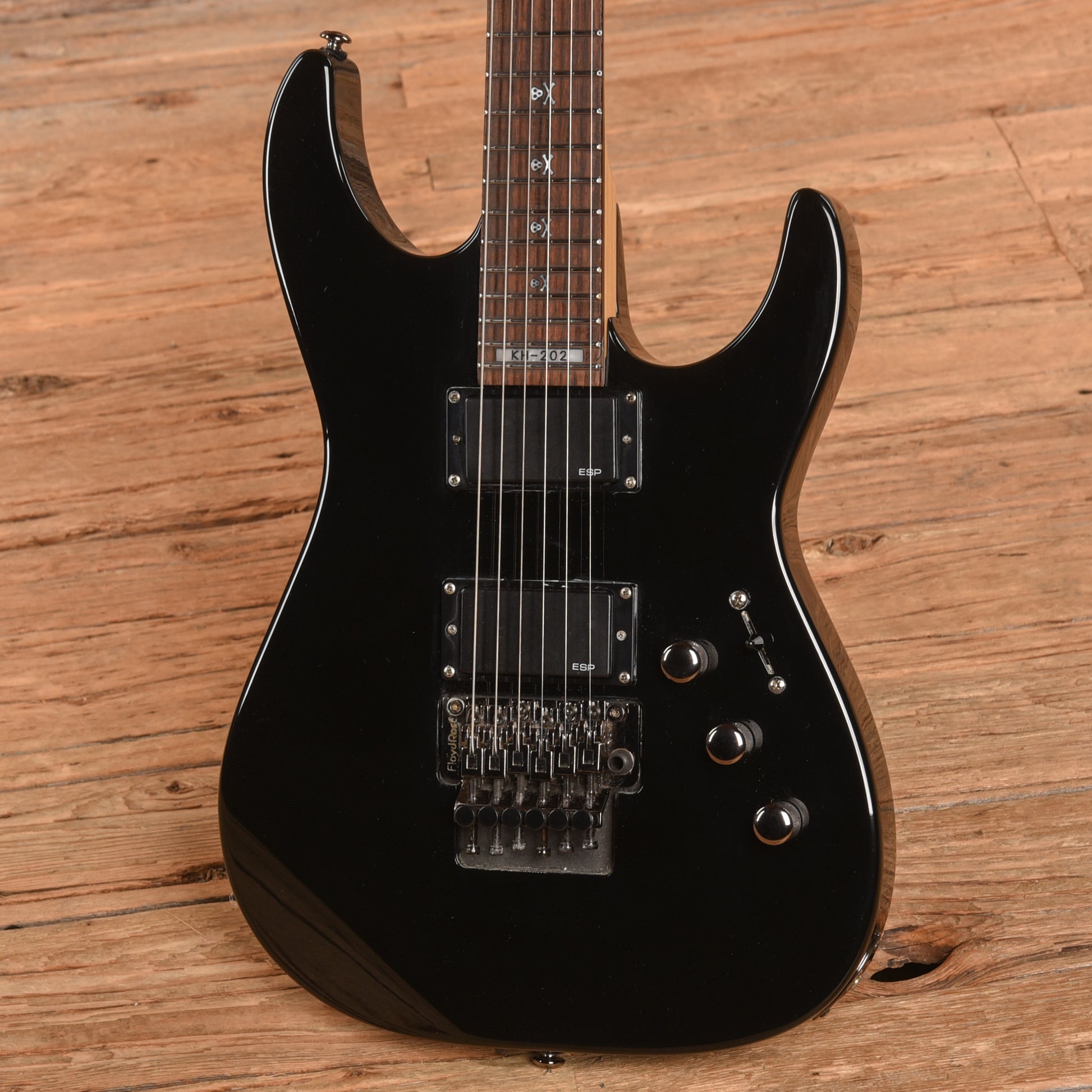 LTD KH-202 Black Electric Guitars / Solid Body