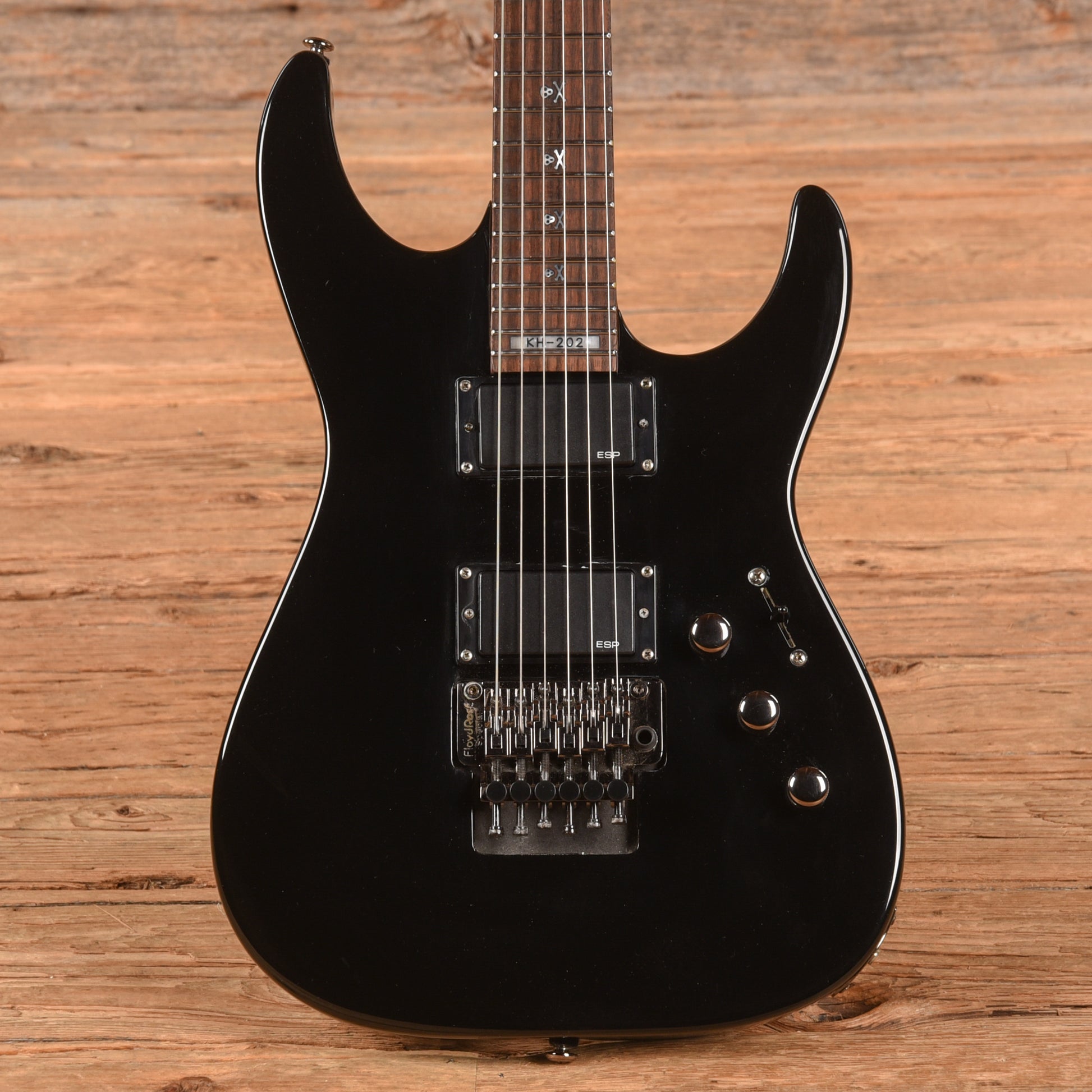 LTD KH-202 Black Electric Guitars / Solid Body