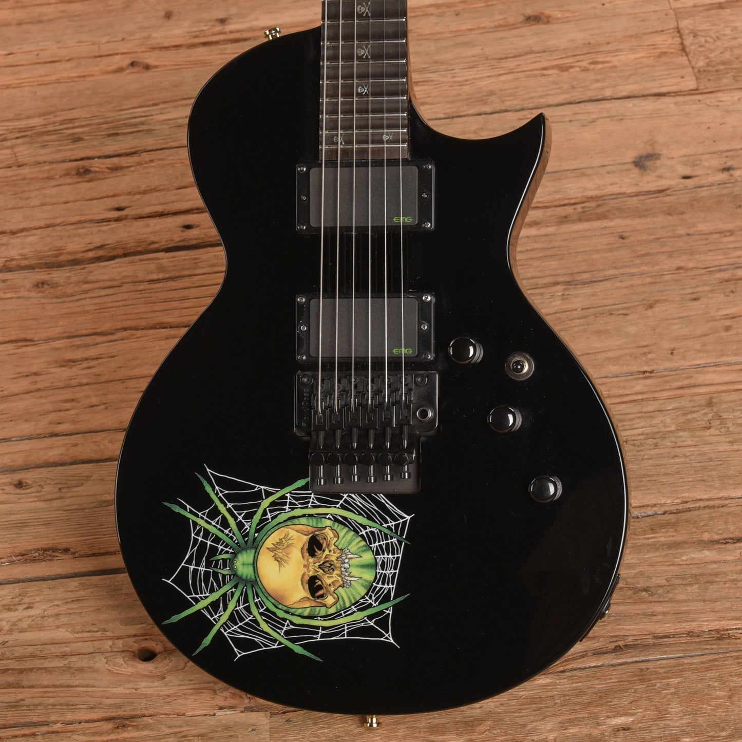 LTD KH-3 Kirk Hammett Signature Spider Black 2022 Electric Guitars / Solid Body
