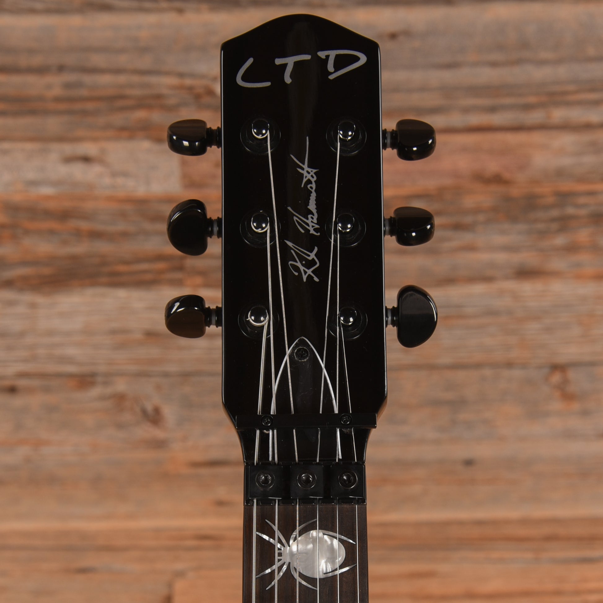 LTD KH-3 Kirk Hammett Signature Spider Black 2022 Electric Guitars / Solid Body