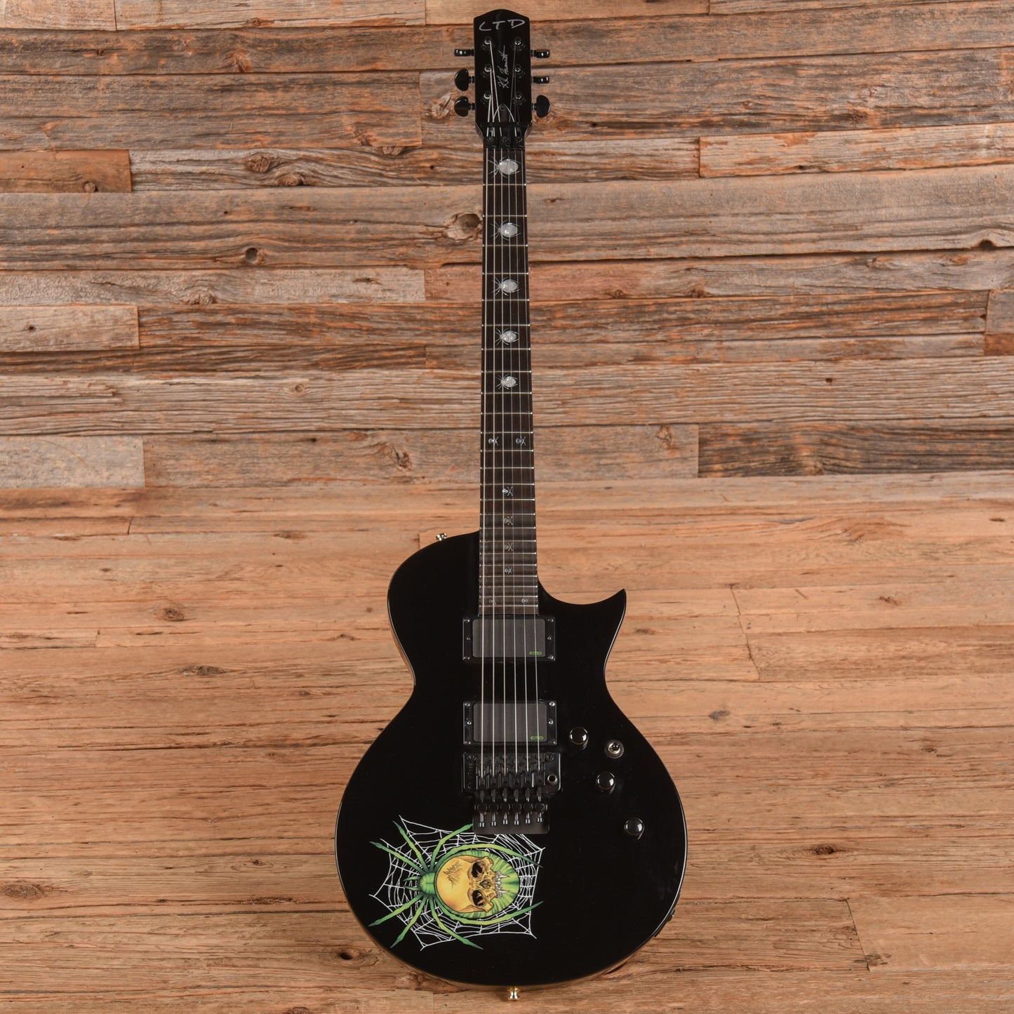 LTD KH-3 Kirk Hammett Signature Spider Black 2022 Electric Guitars / Solid Body
