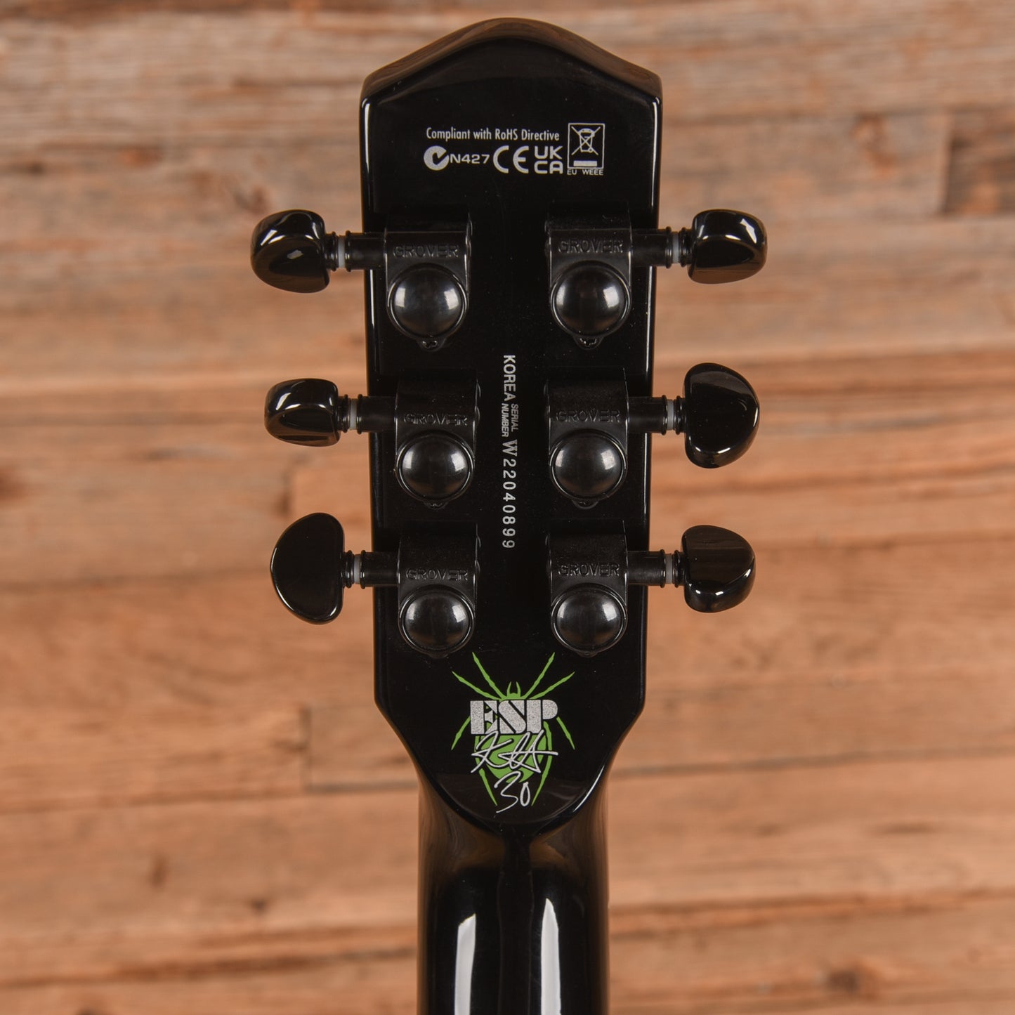 LTD KH-3 Kirk Hammett Signature Spider Black 2022 Electric Guitars / Solid Body