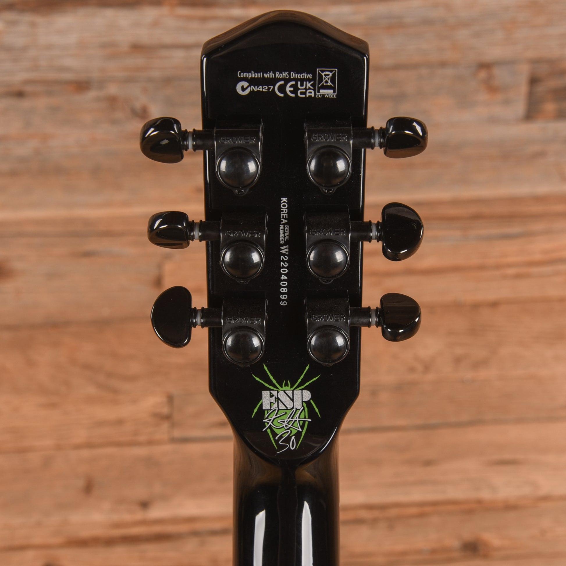 LTD KH-3 Kirk Hammett Signature Spider Black 2022 Electric Guitars / Solid Body