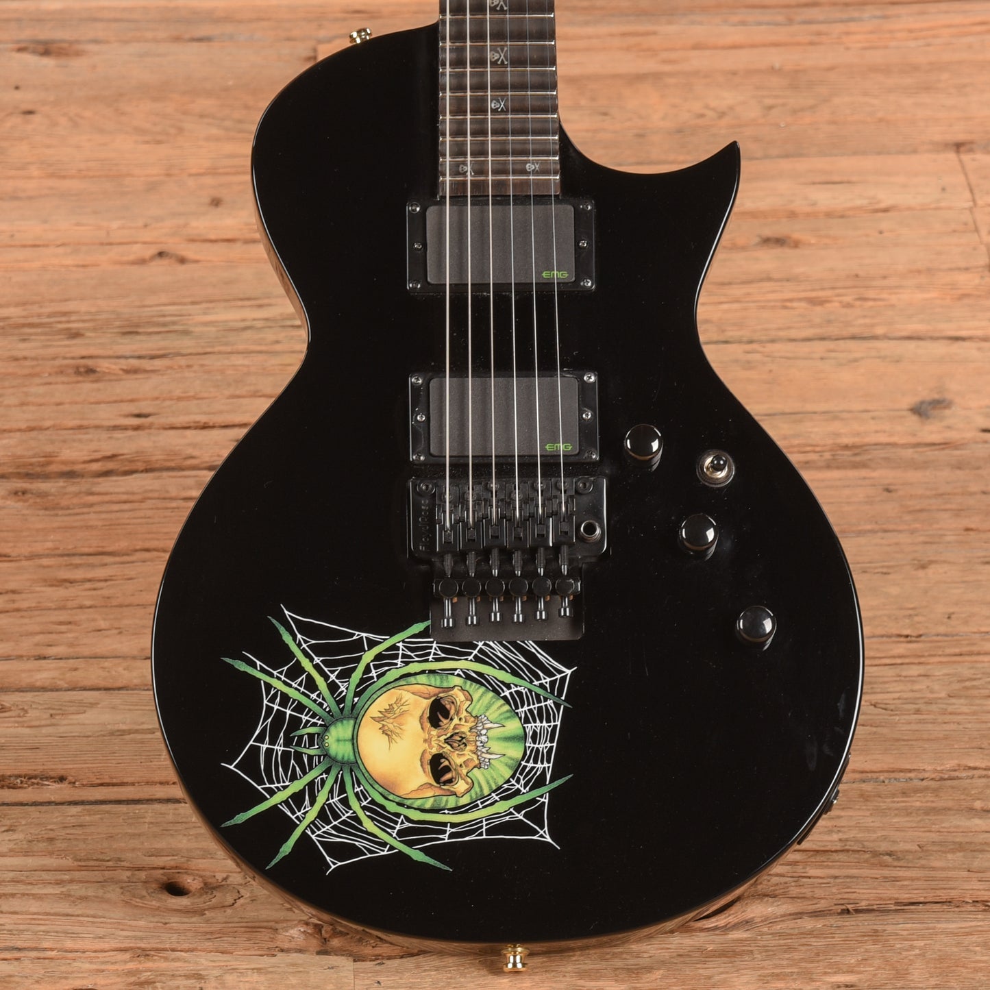 LTD KH-3 Kirk Hammett Signature Spider Black 2022 Electric Guitars / Solid Body