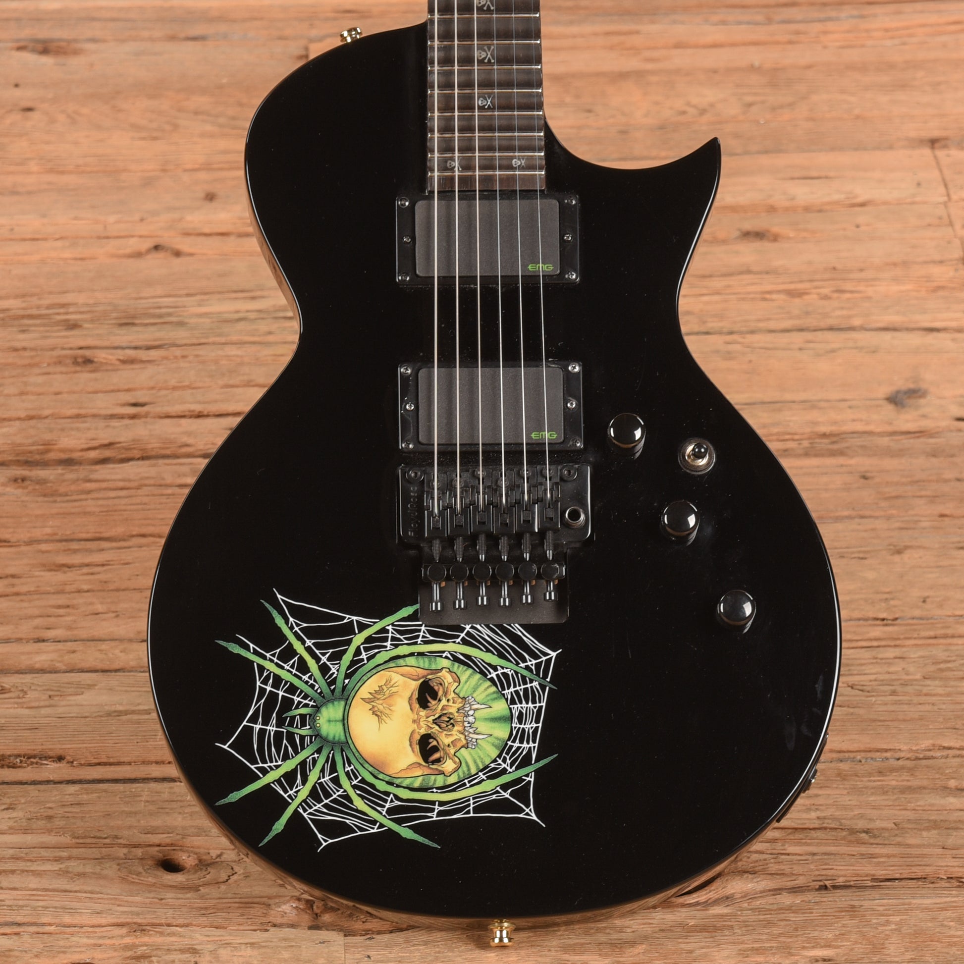 LTD KH-3 Kirk Hammett Signature Spider Black 2022 Electric Guitars / Solid Body