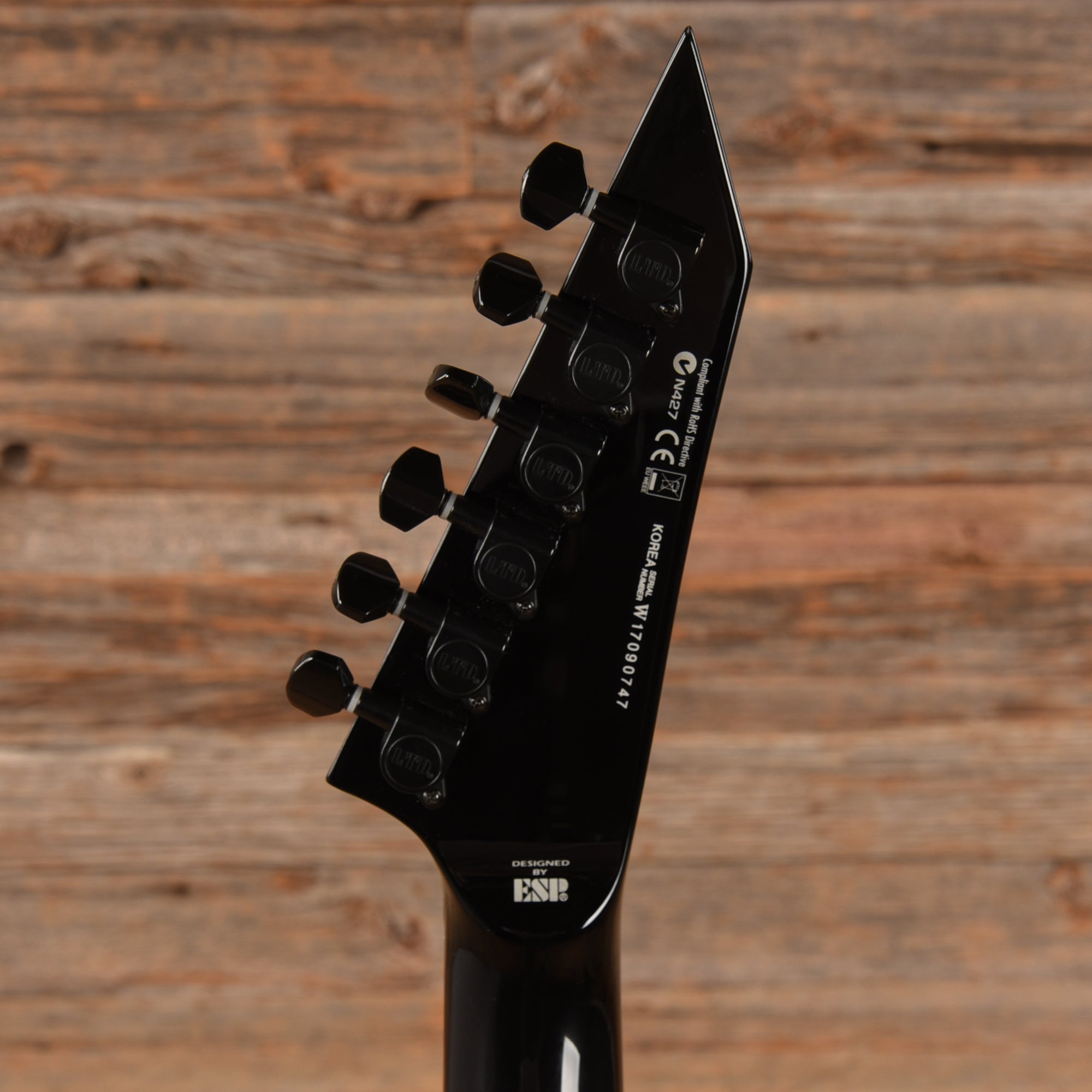 LTD KH-602 Kirk Hammett Signature Black 2017 Electric Guitars / Solid Body