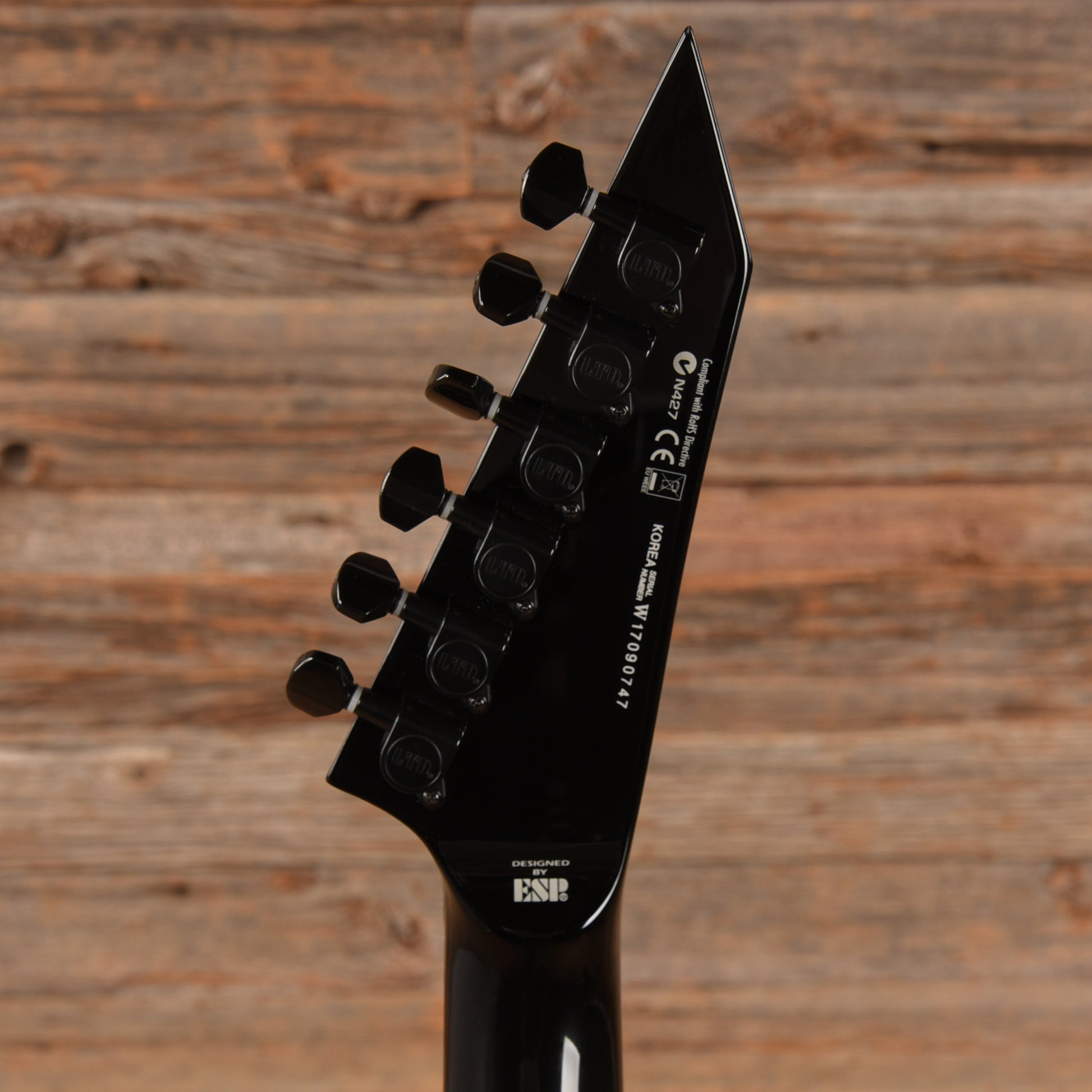 LTD KH-602 Kirk Hammett Signature Black 2017 Electric Guitars / Solid Body