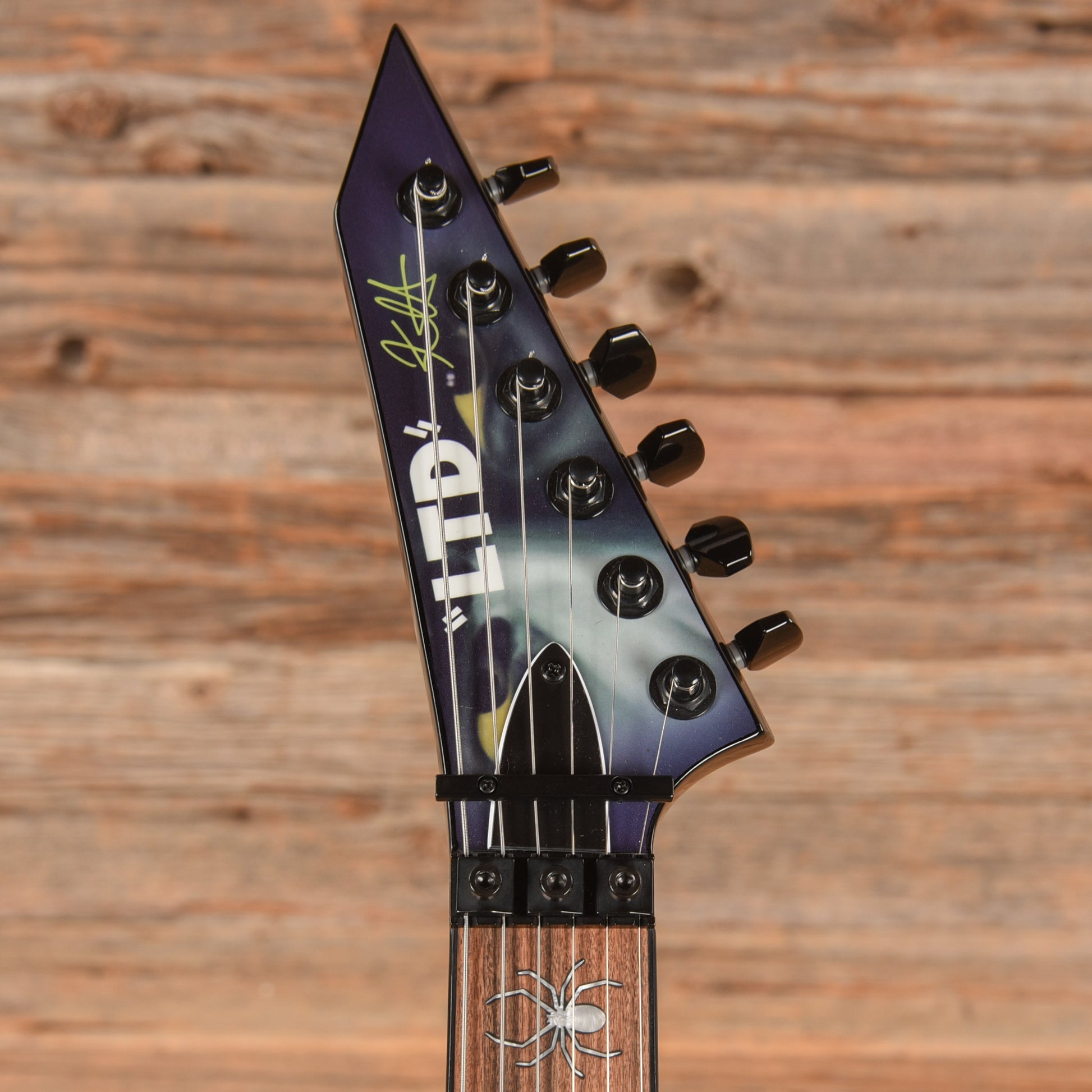 LTD KH-WZ White Zombie Kirk Hammett Signature Black 2018 Electric Guitars / Solid Body