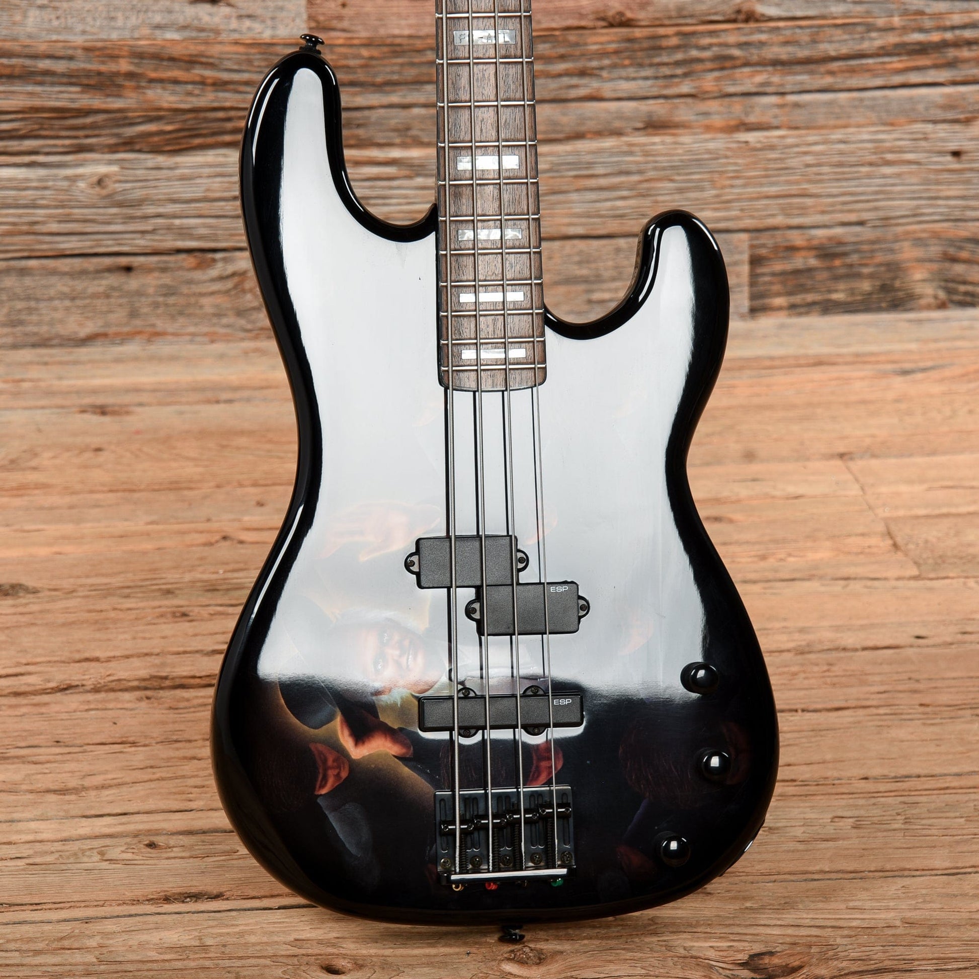 LTD LTD FB-ATL Black Electric Guitars / Solid Body