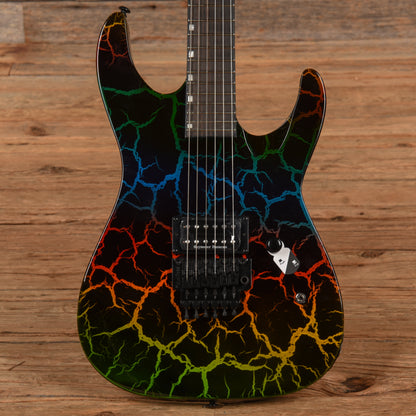 LTD M-1 Rainbow Crackle 2021 Electric Guitars / Solid Body