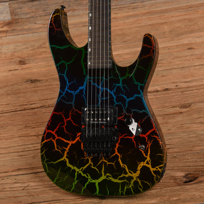 LTD M-1 Rainbow Crackle 2021 Electric Guitars / Solid Body