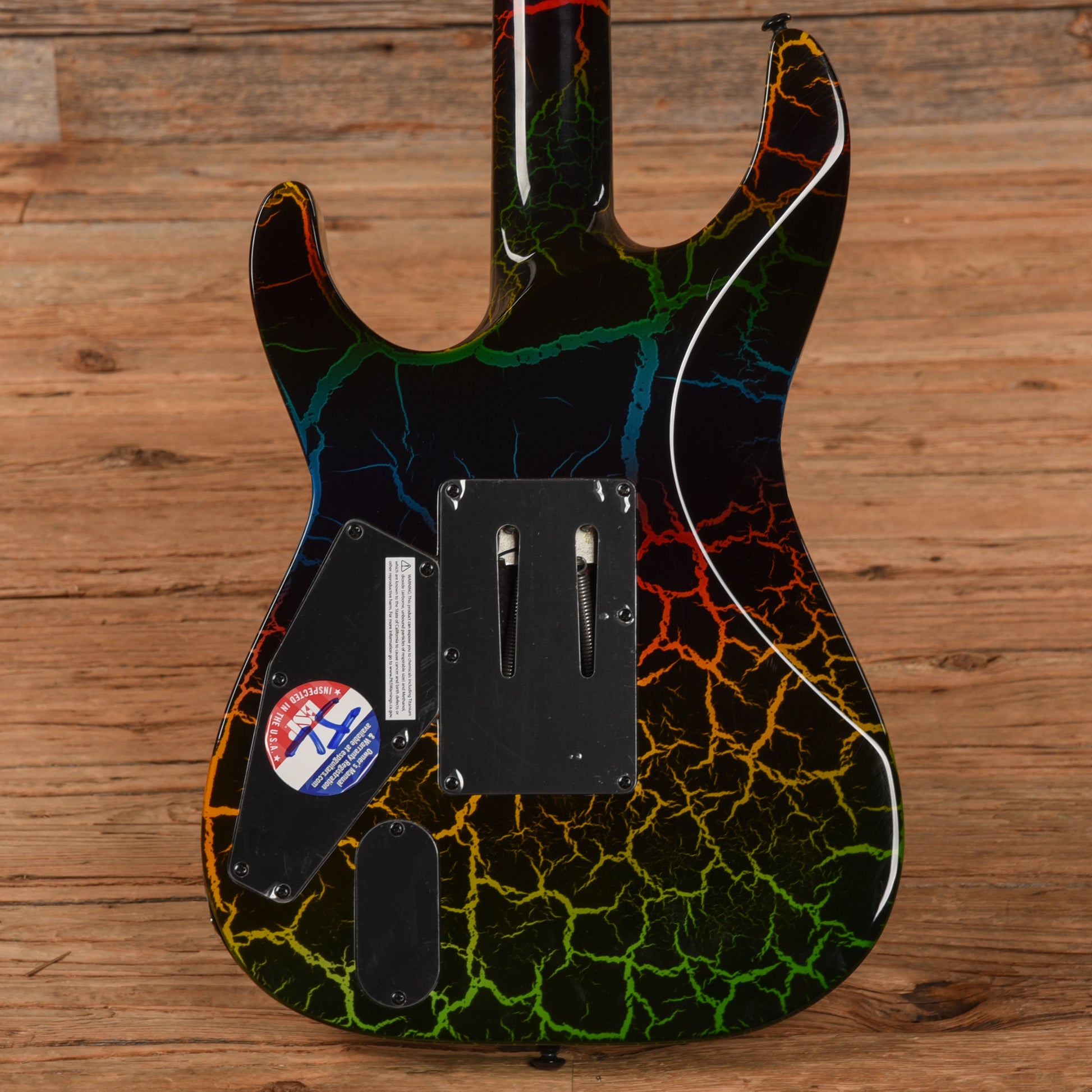 LTD M-1 Rainbow Crackle 2021 Electric Guitars / Solid Body