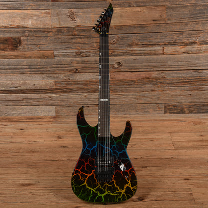 LTD M-1 Rainbow Crackle 2021 Electric Guitars / Solid Body