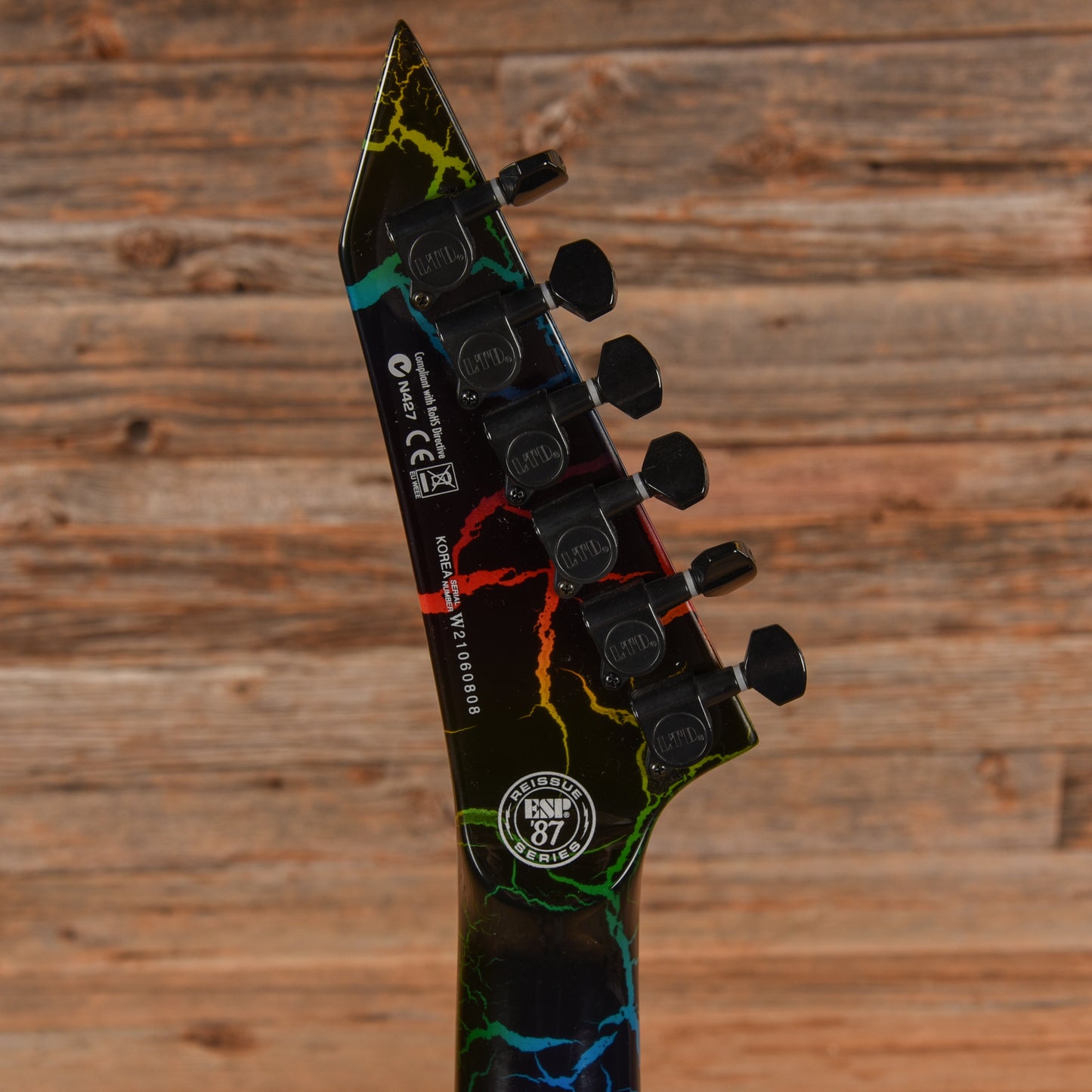 LTD M-1 Rainbow Crackle 2021 Electric Guitars / Solid Body