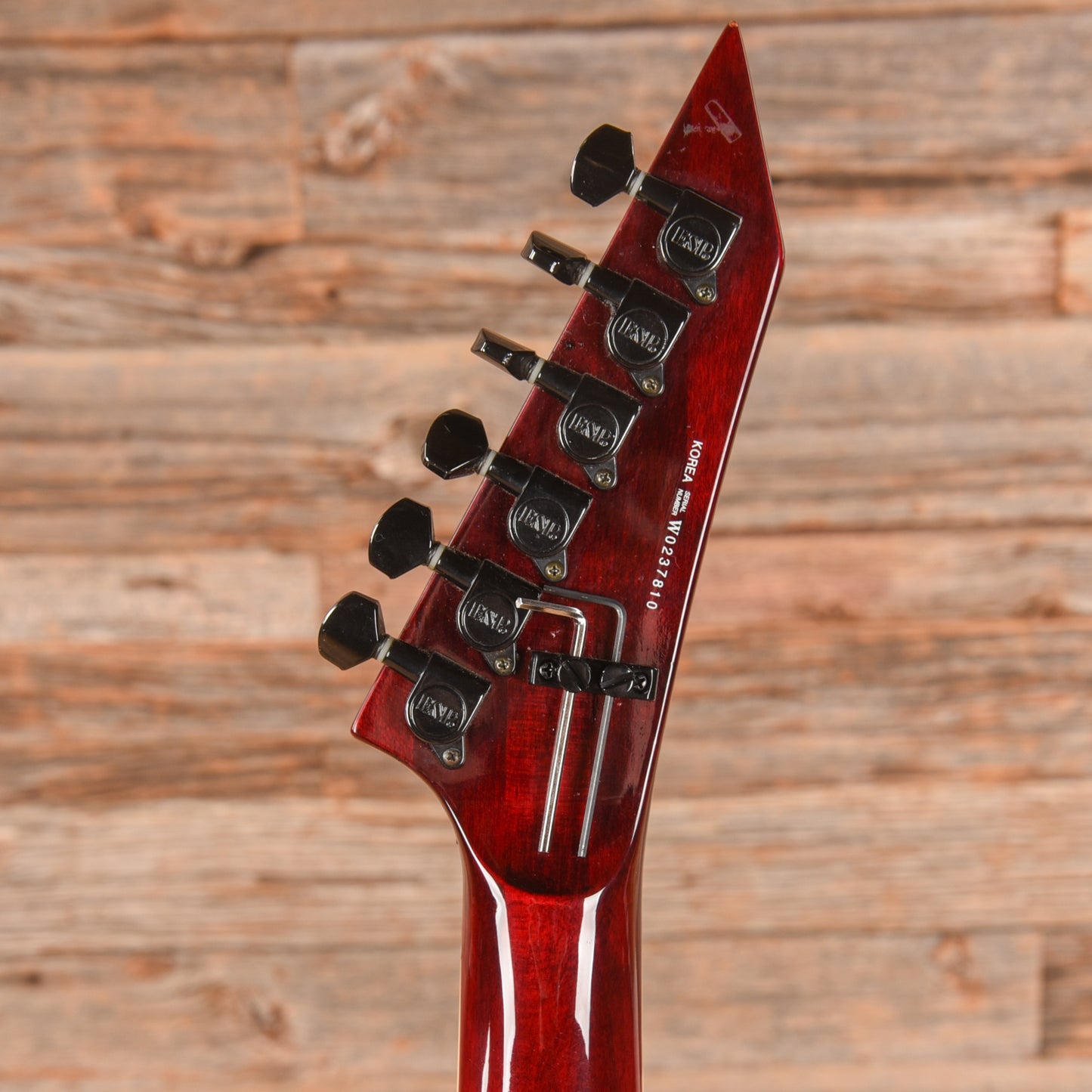 LTD M-302 Transparent Red Electric Guitars / Solid Body