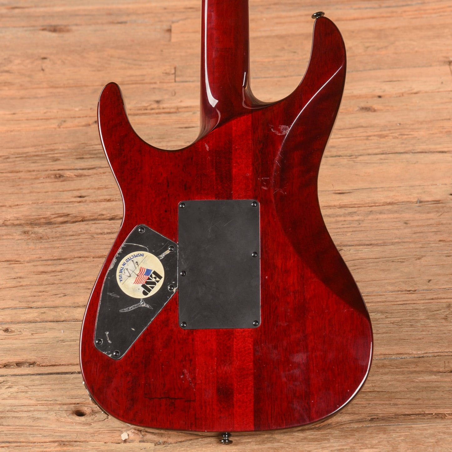LTD M-302 Transparent Red Electric Guitars / Solid Body