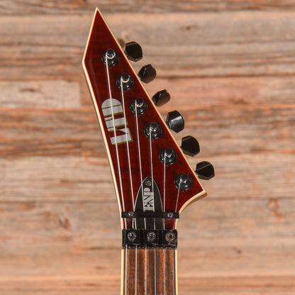 LTD M-302 Transparent Red Electric Guitars / Solid Body