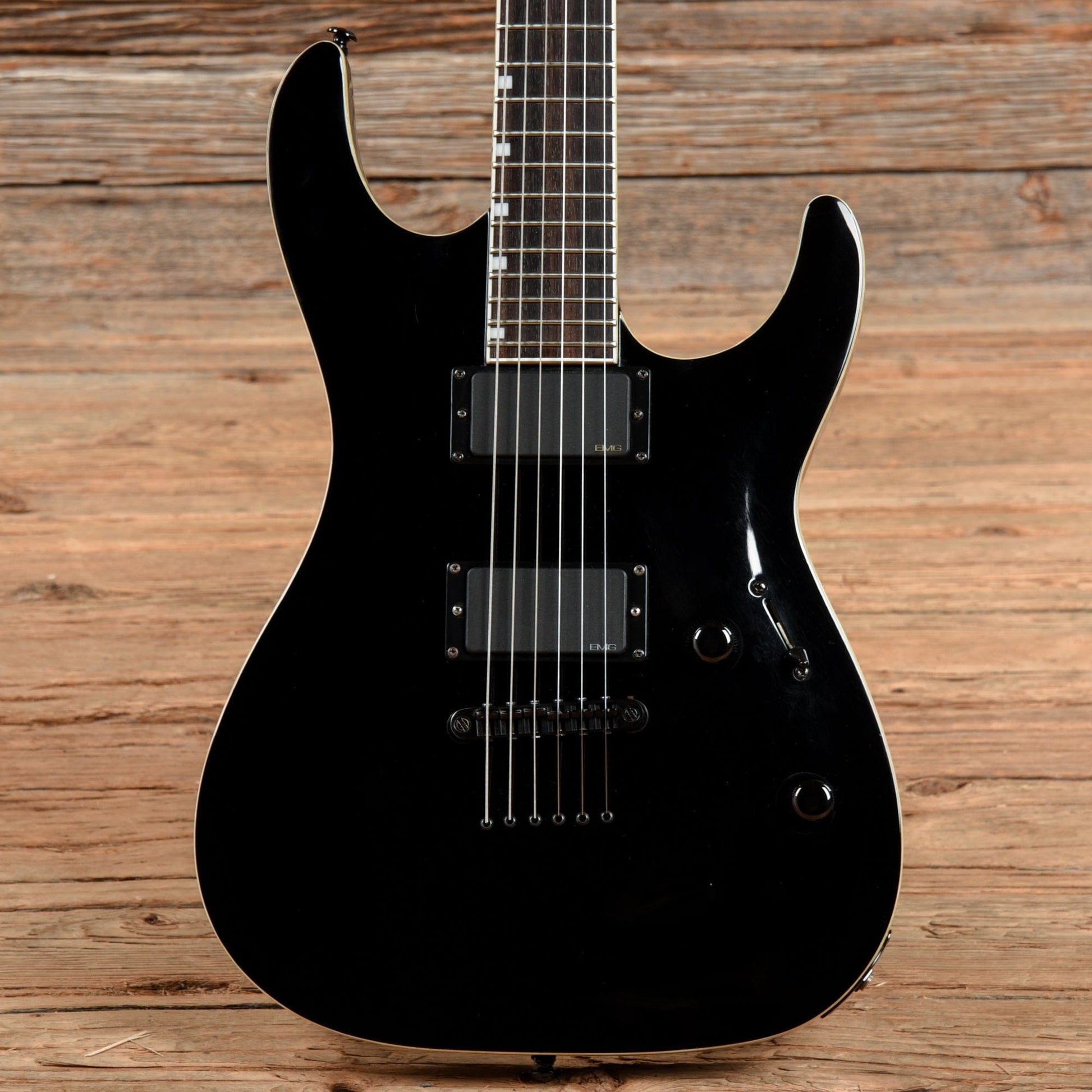 LTD MH-1000 Black Electric Guitars / Solid Body