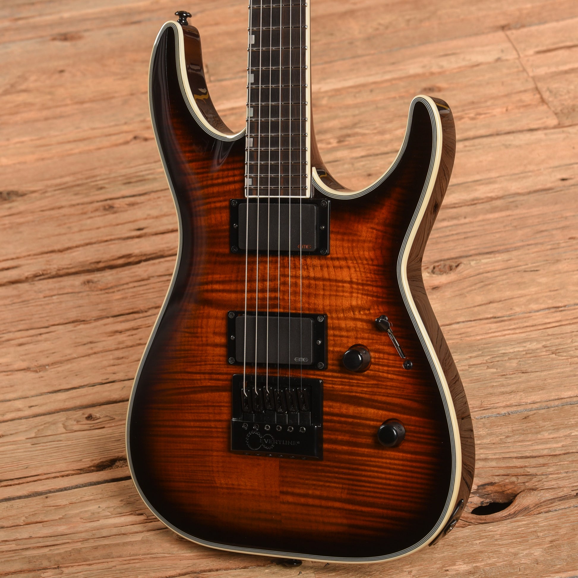 LTD MH-1000 Evertune Brown Sunburst 2021 Electric Guitars / Solid Body