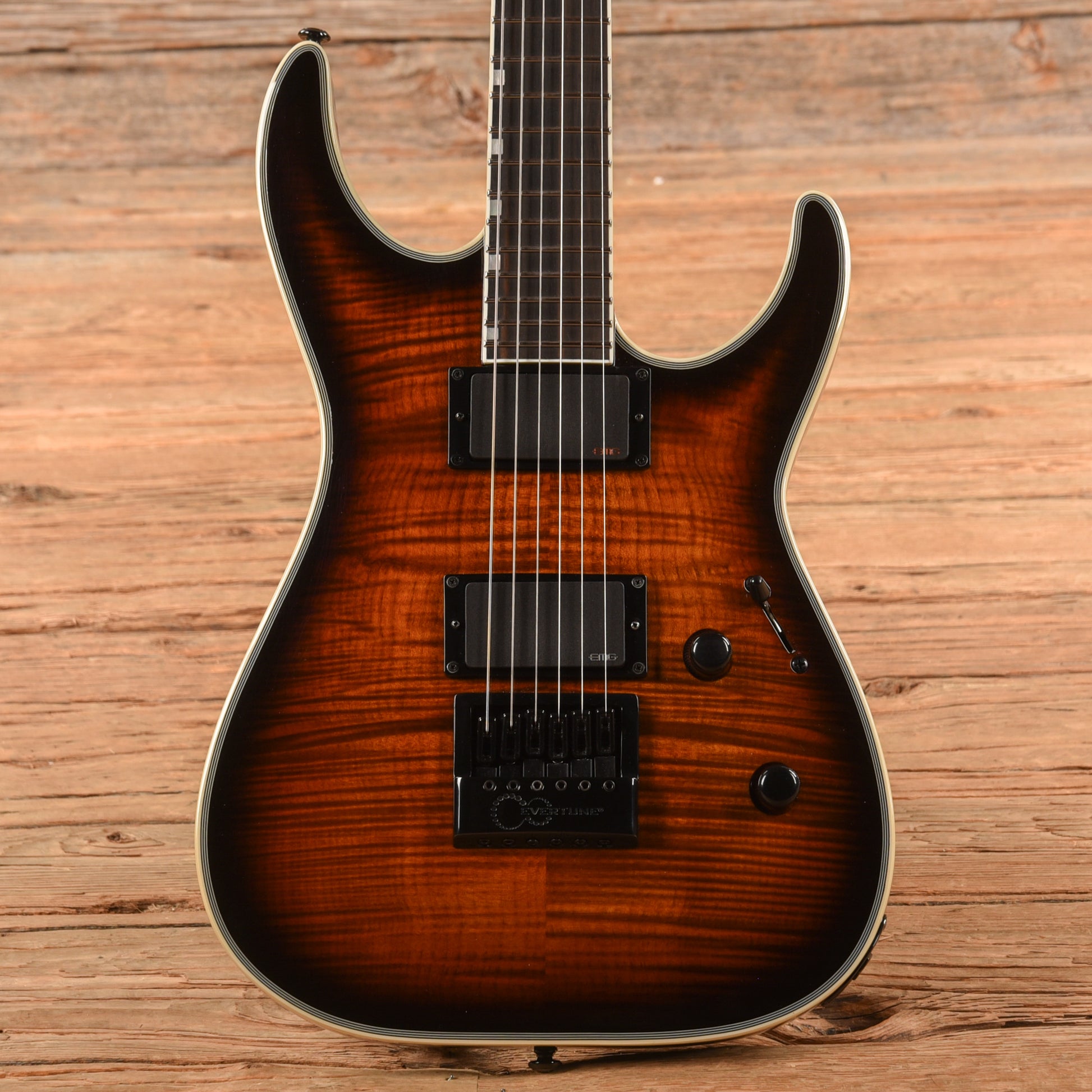 LTD MH-1000 Evertune Brown Sunburst 2021 Electric Guitars / Solid Body