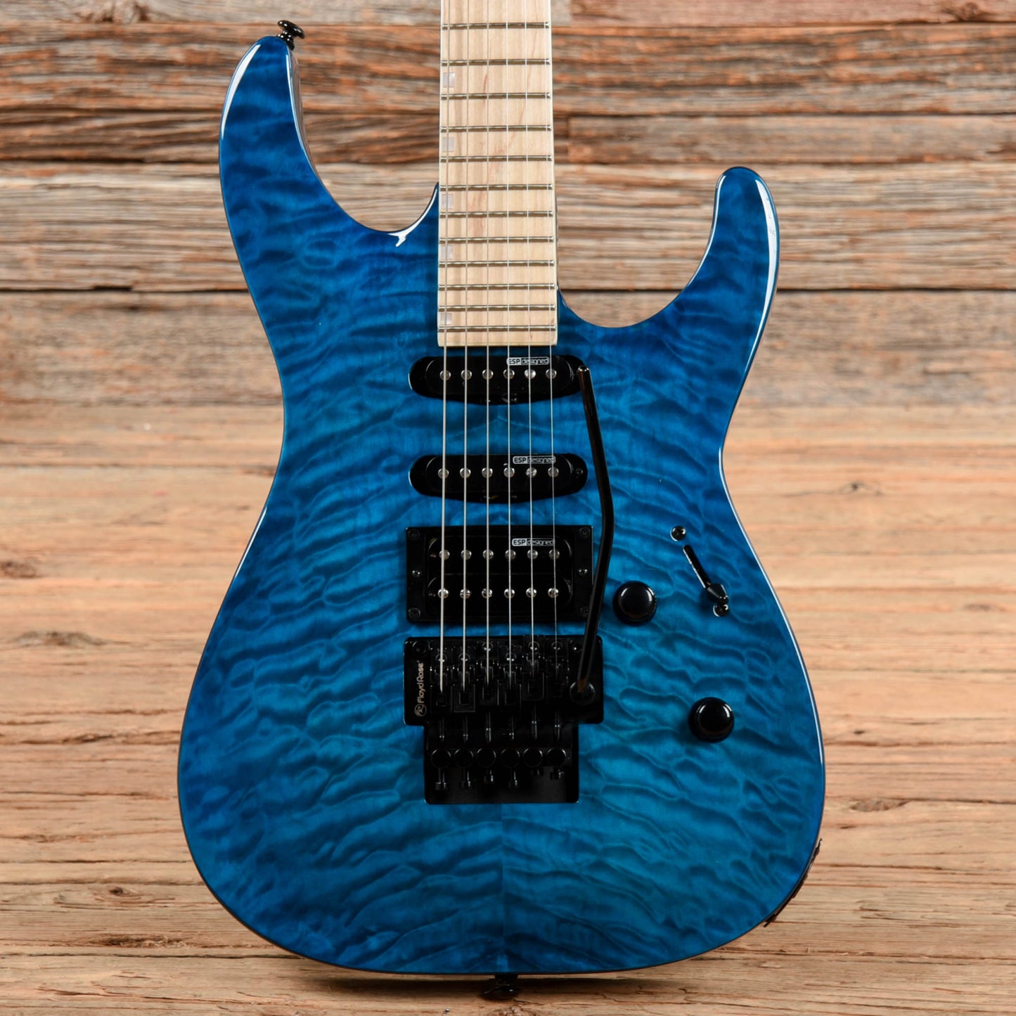 LTD MH-203 Blue Electric Guitars / Solid Body