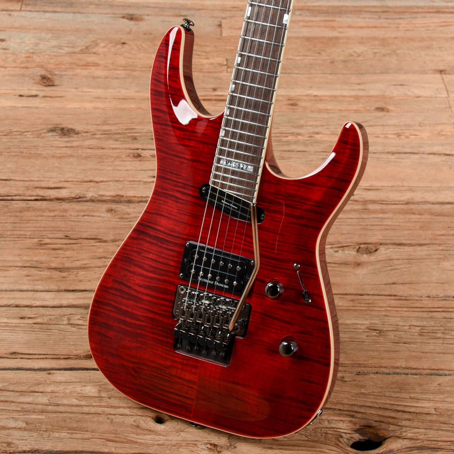 LTD MH-327 Transparent Red 2010 Electric Guitars / Solid Body