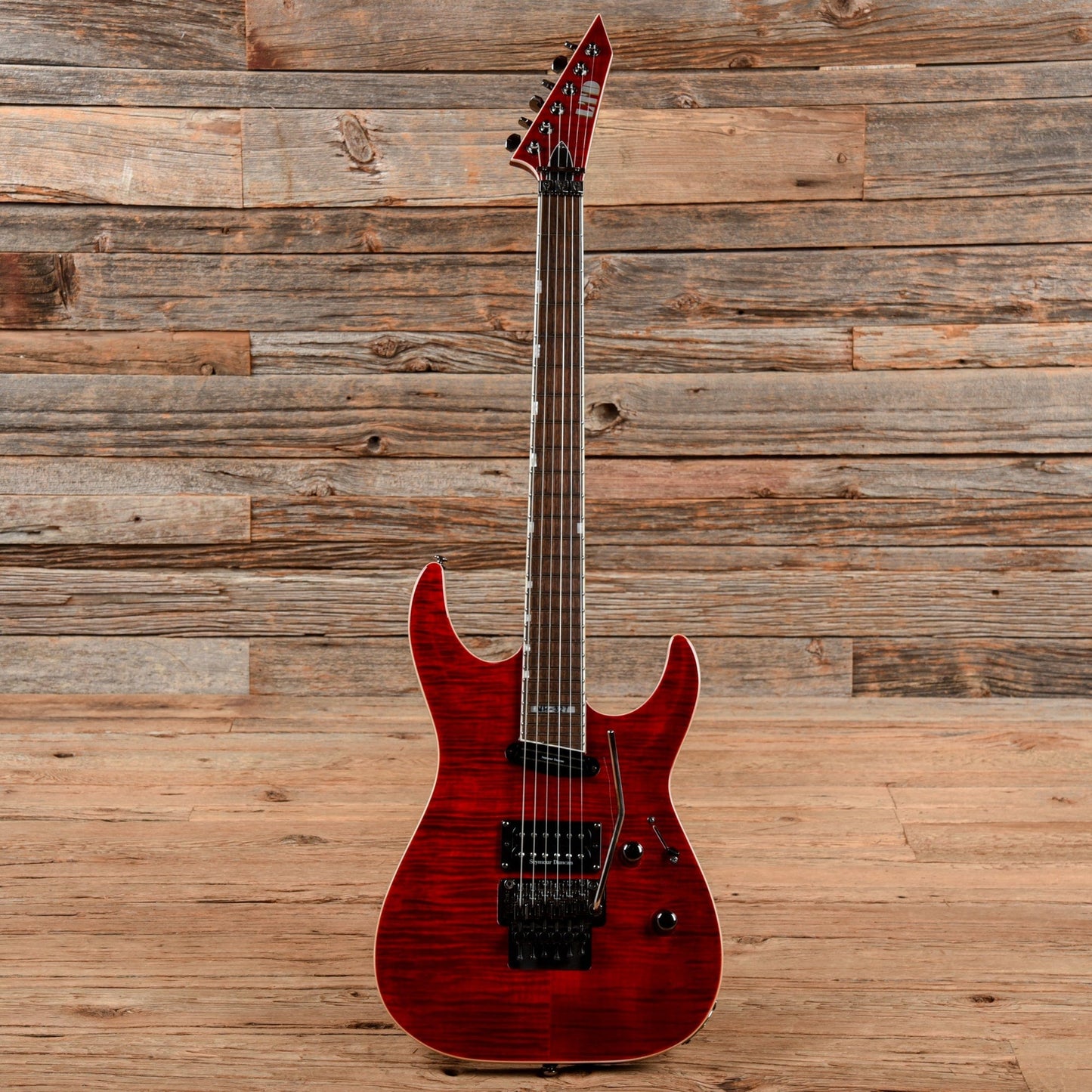 LTD MH-327 Transparent Red 2010 Electric Guitars / Solid Body