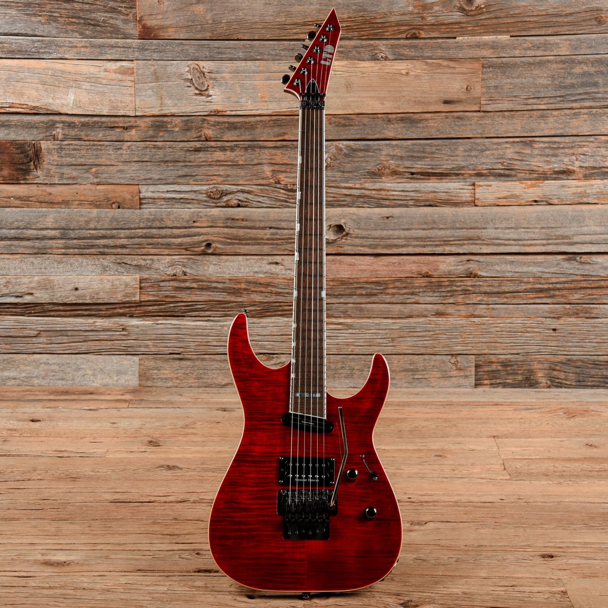 LTD MH-327 Transparent Red 2010 Electric Guitars / Solid Body