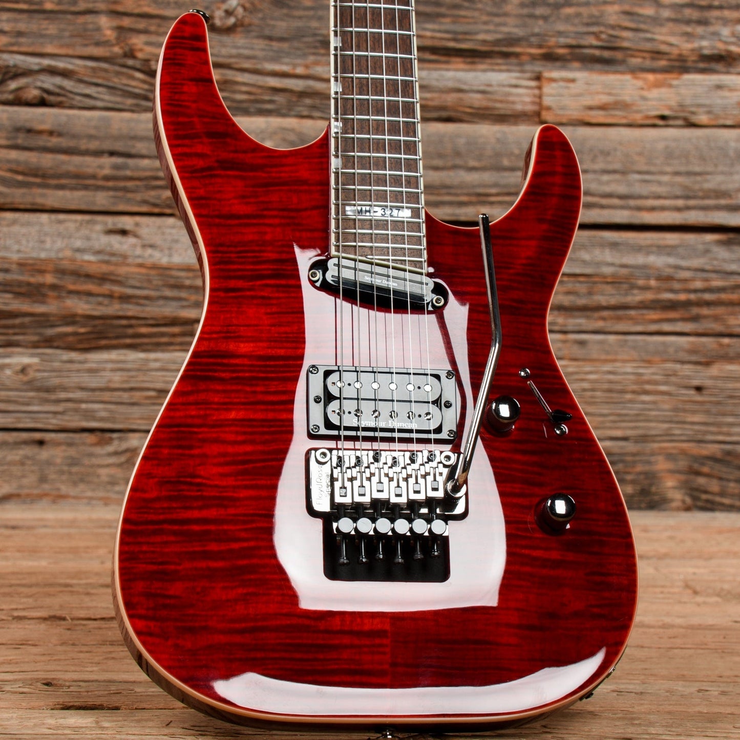 LTD MH-327 Transparent Red 2010 Electric Guitars / Solid Body