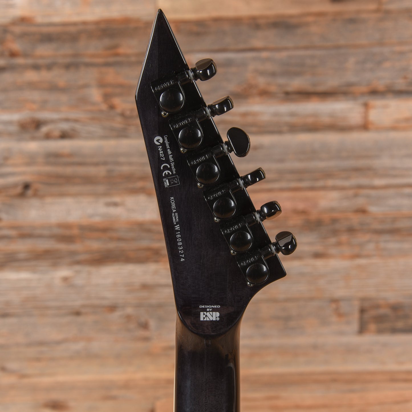 LTD MH-401B FM Transparent Black 2016 Electric Guitars / Solid Body