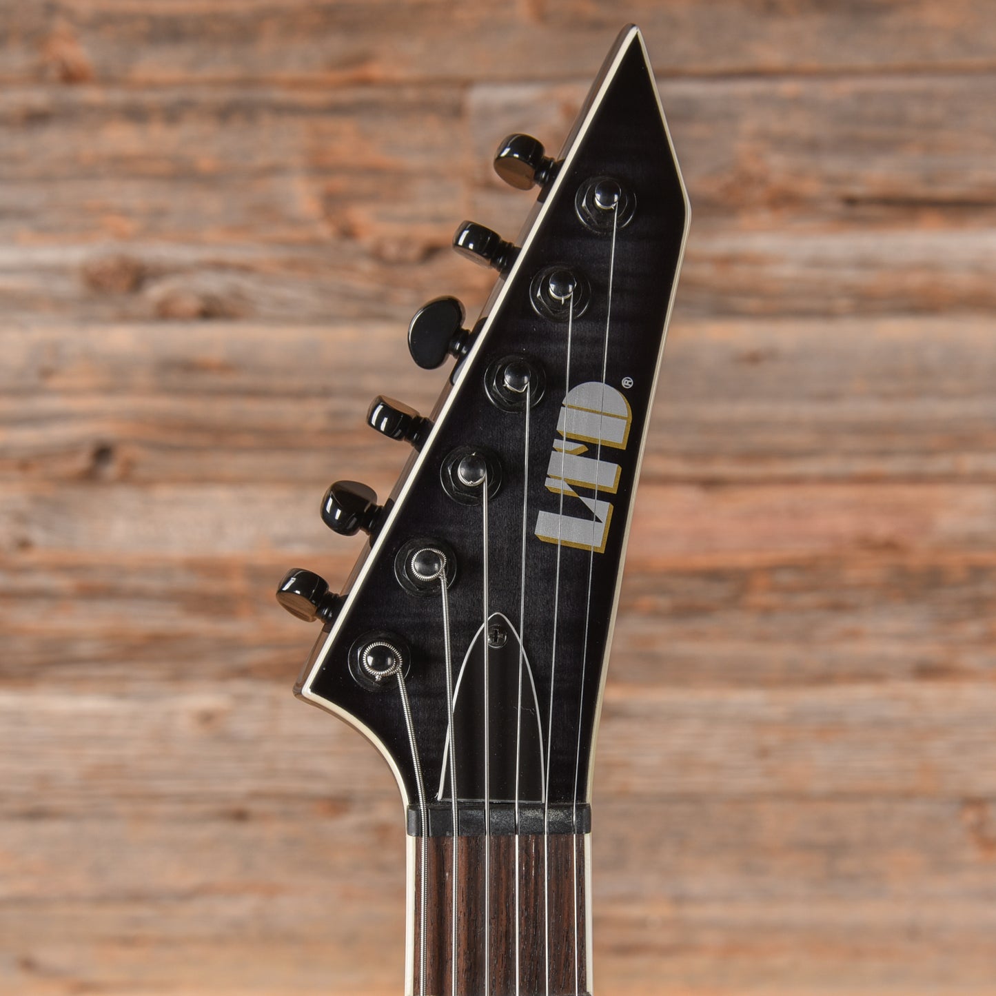 LTD MH-401B FM Transparent Black 2016 Electric Guitars / Solid Body