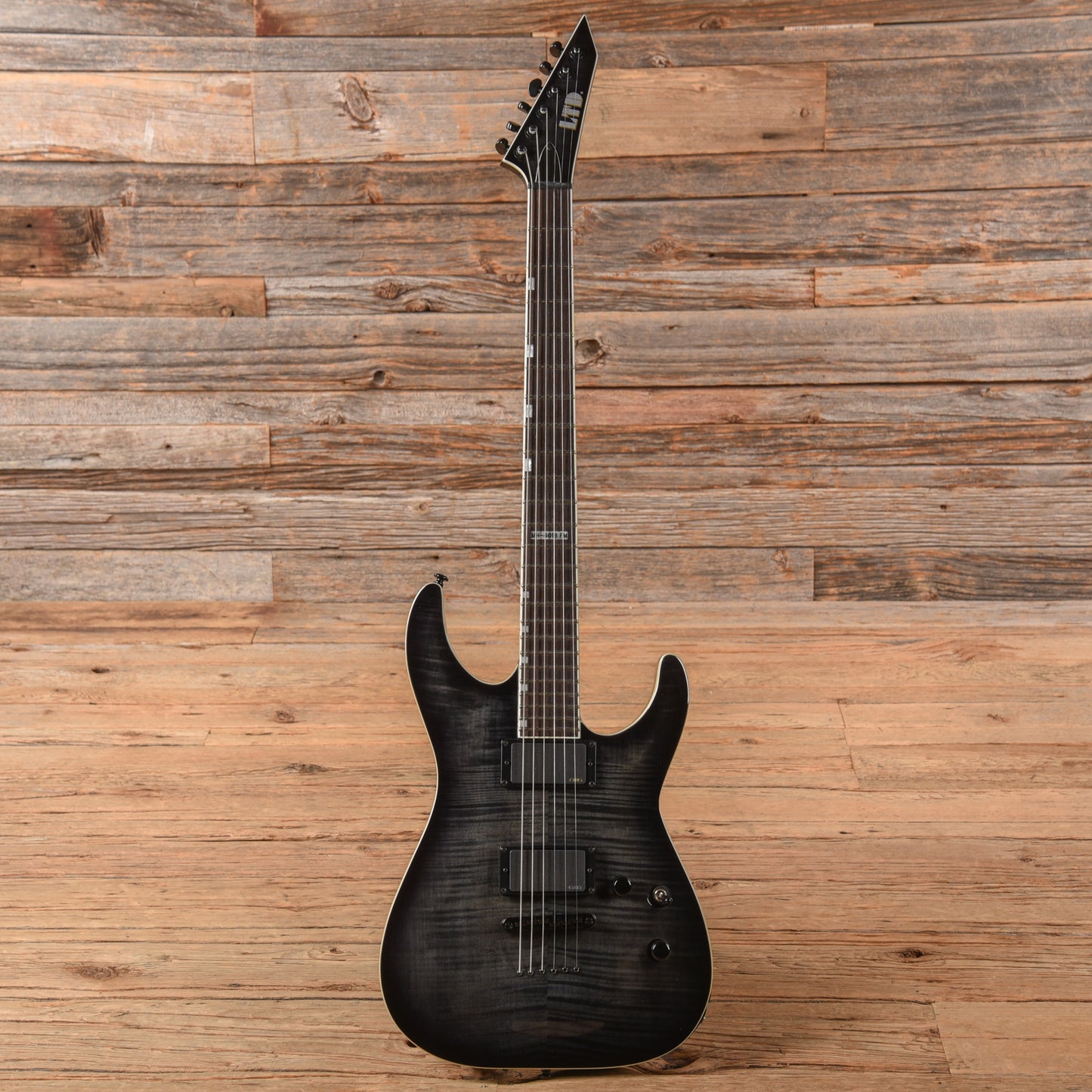 LTD MH-401B FM Transparent Black 2016 Electric Guitars / Solid Body