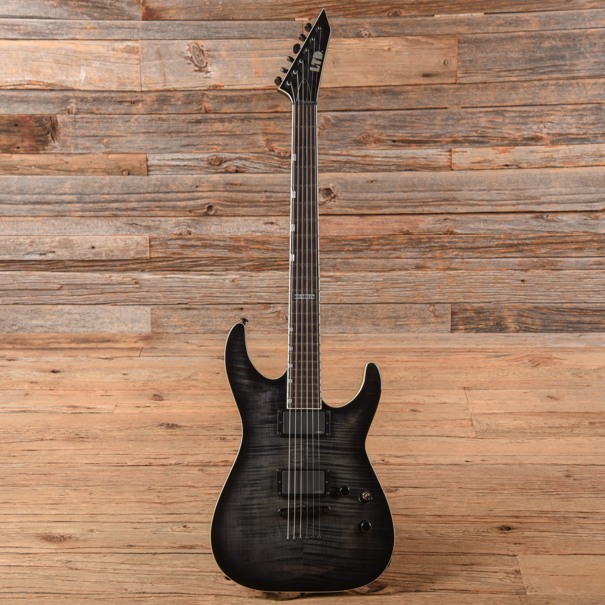LTD MH-401B FM Transparent Black 2016 Electric Guitars / Solid Body