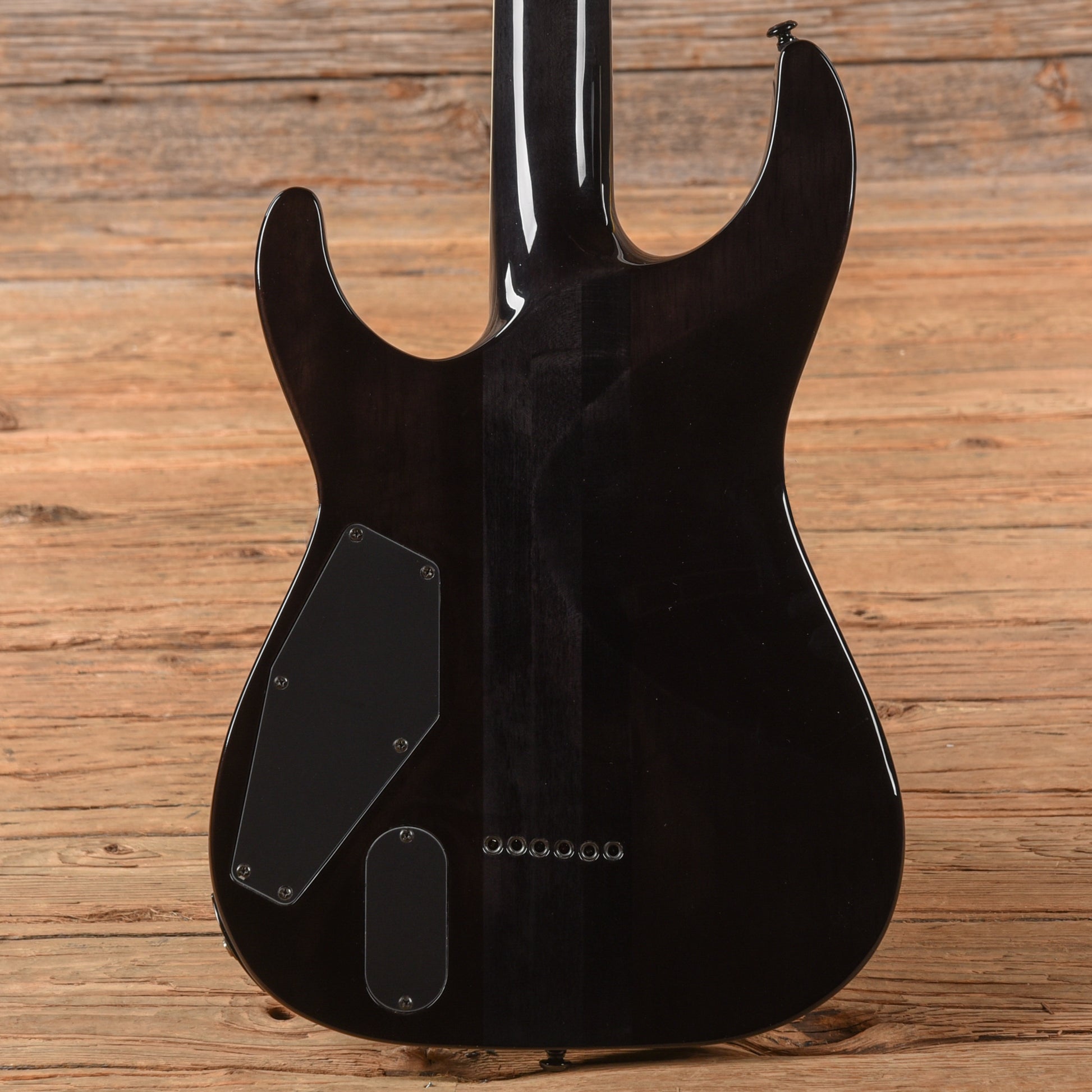 LTD MH-401B FM Transparent Black 2016 Electric Guitars / Solid Body