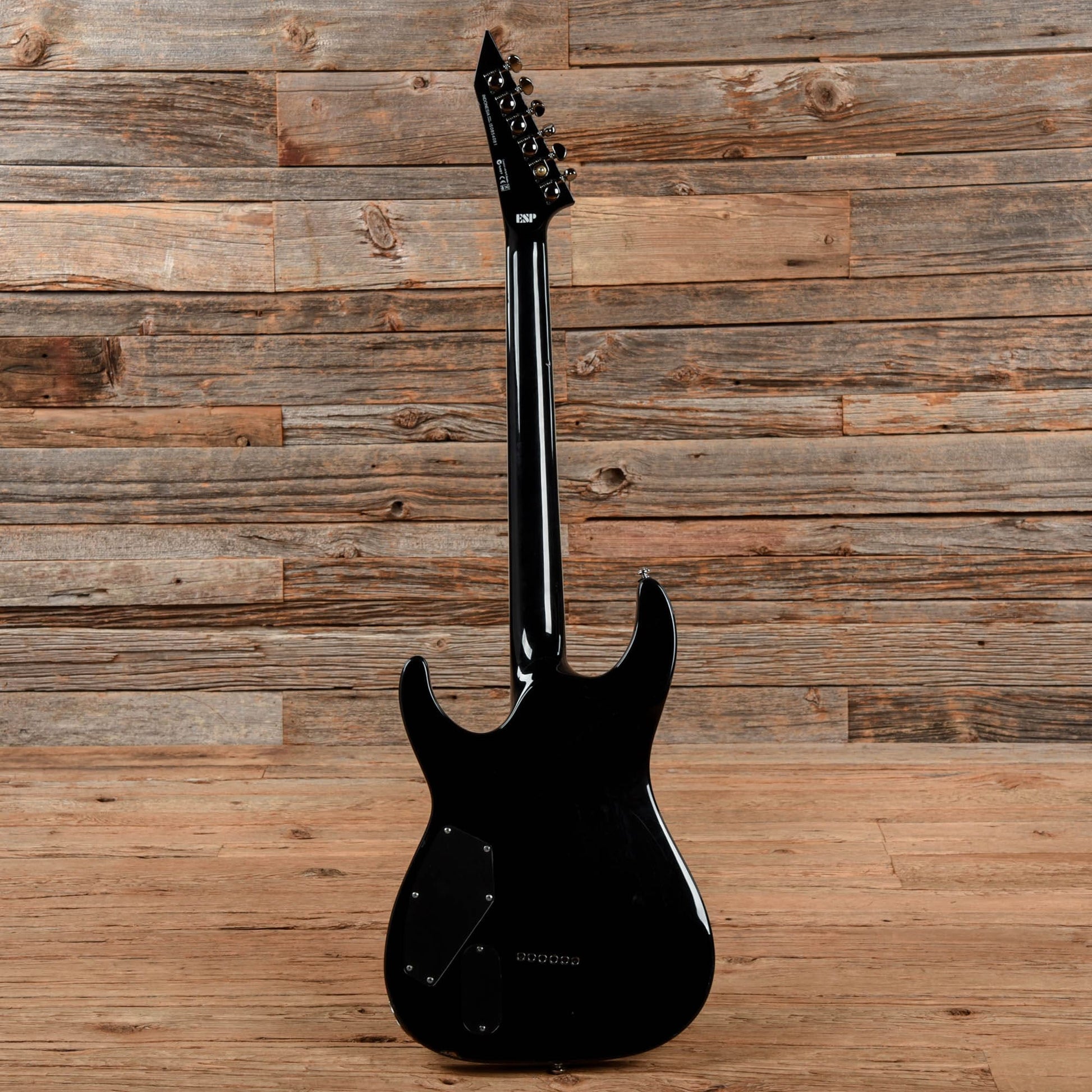 LTD MH-401QMNT Transparent Black 2008 Electric Guitars / Solid Body