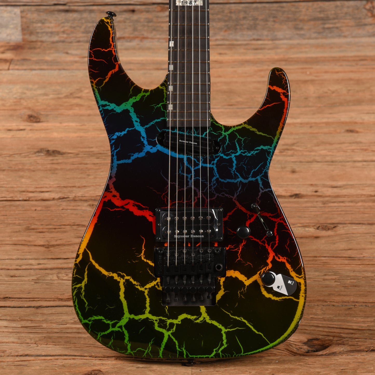 LTD Mirage Rainbow Crackle 2021 Electric Guitars / Solid Body