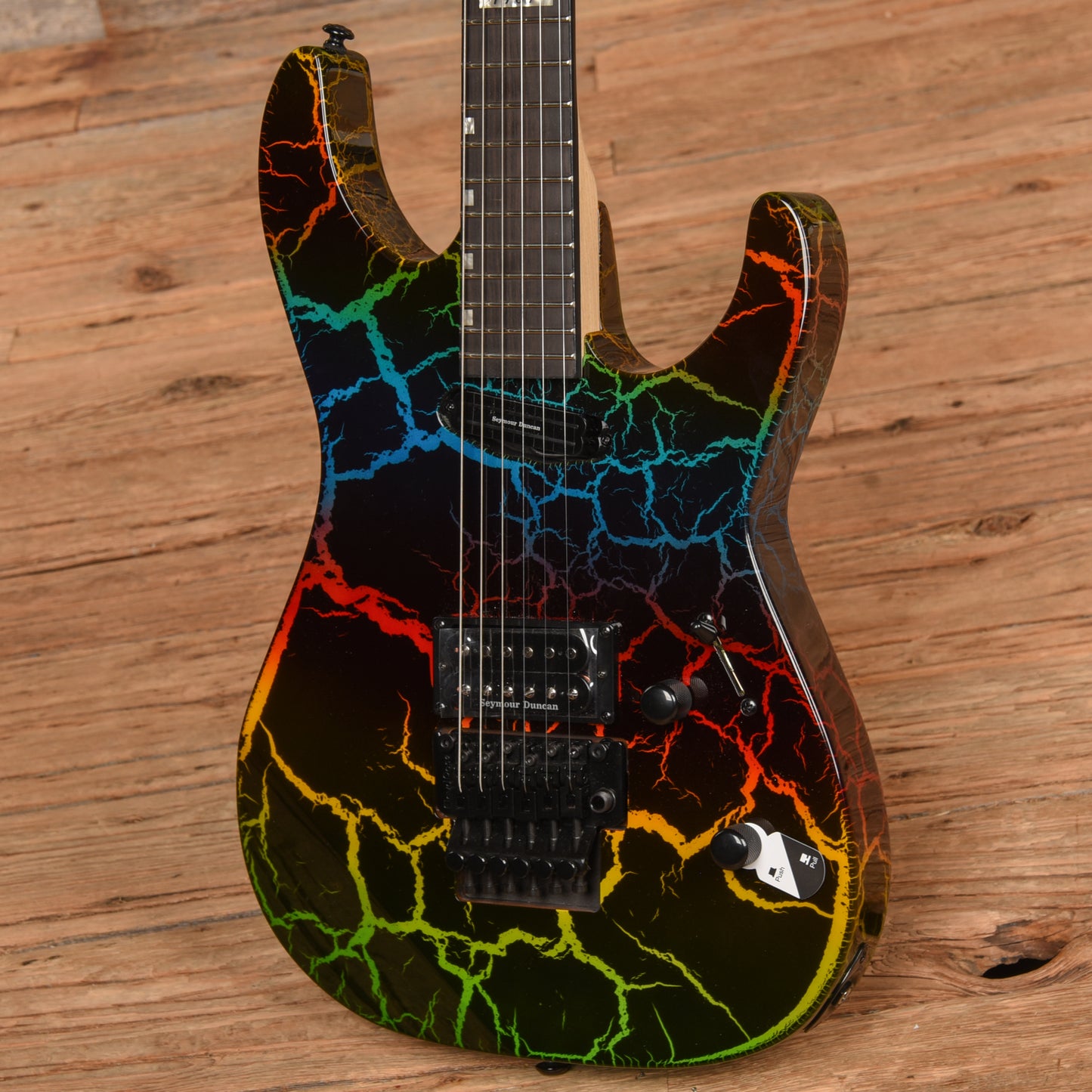 LTD Mirage Rainbow Crackle 2021 Electric Guitars / Solid Body