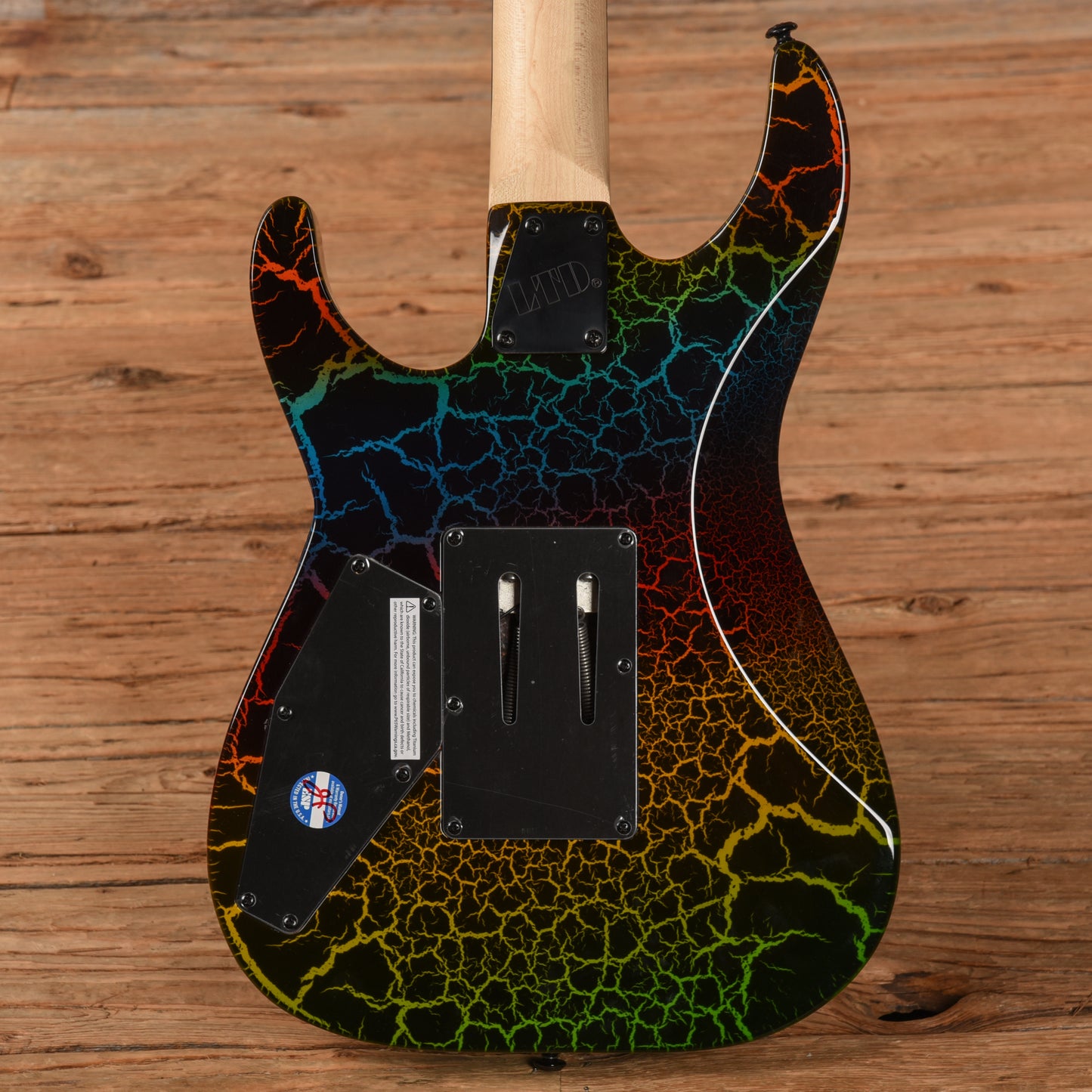 LTD Mirage Rainbow Crackle 2021 Electric Guitars / Solid Body