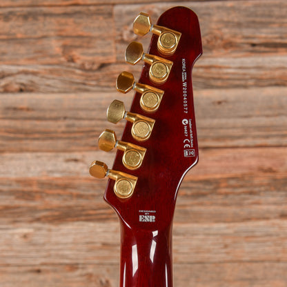 LTD Phoenix-1000 Transparent Black Cherry 2020 Electric Guitars / Solid Body