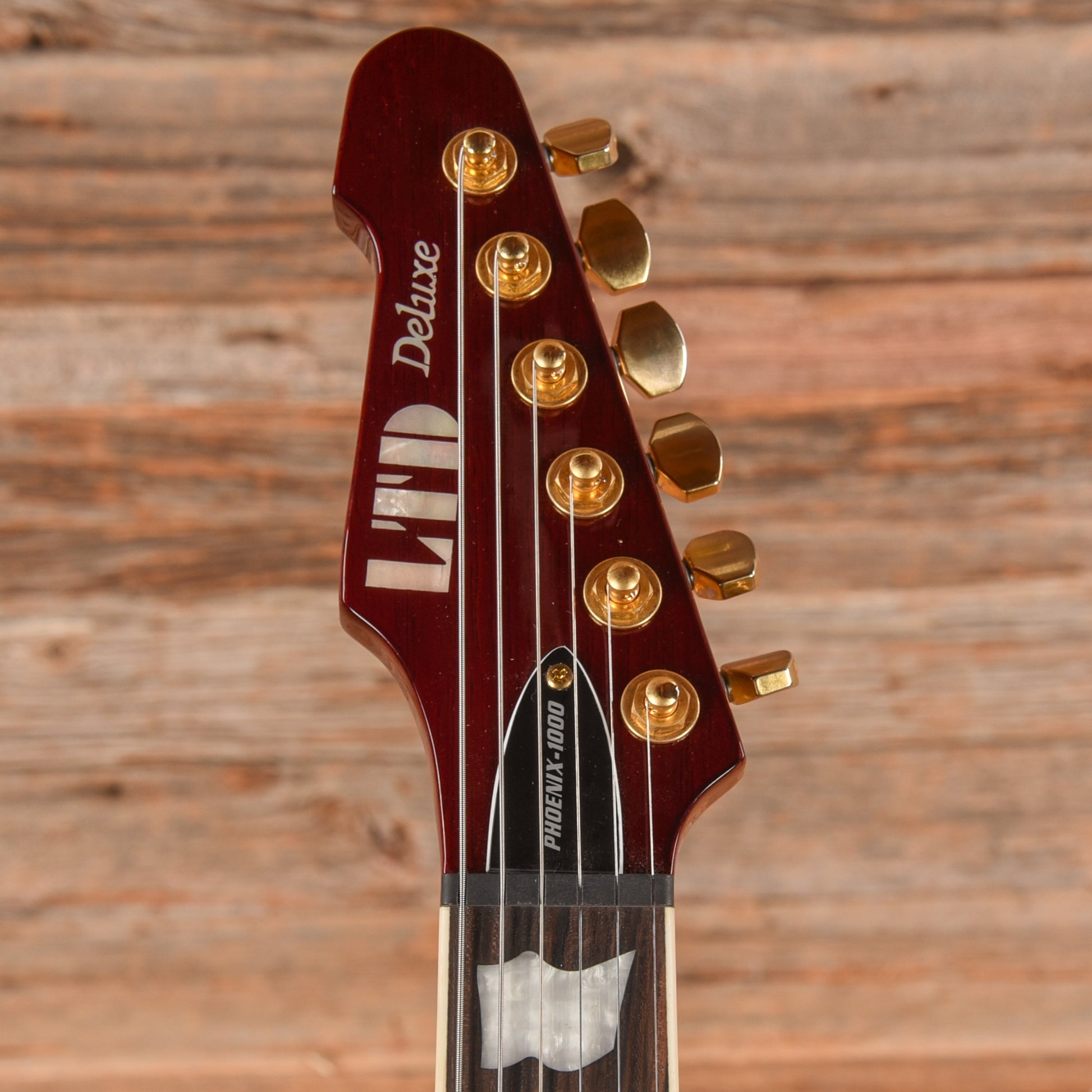 LTD Phoenix-1000 Transparent Black Cherry 2020 Electric Guitars / Solid Body