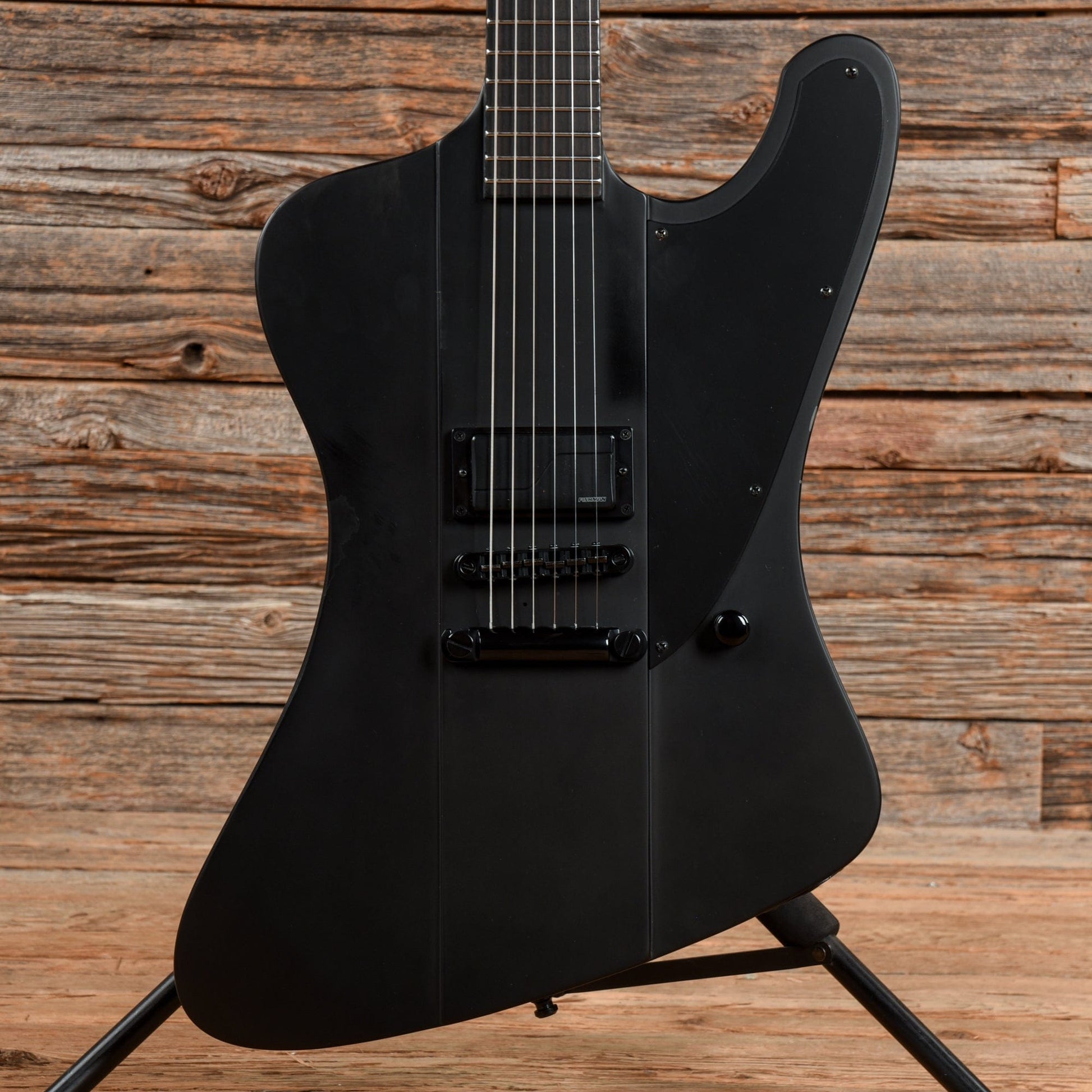 LTD Phoenix Black Metal Satin Black 2020 Electric Guitars / Solid Body