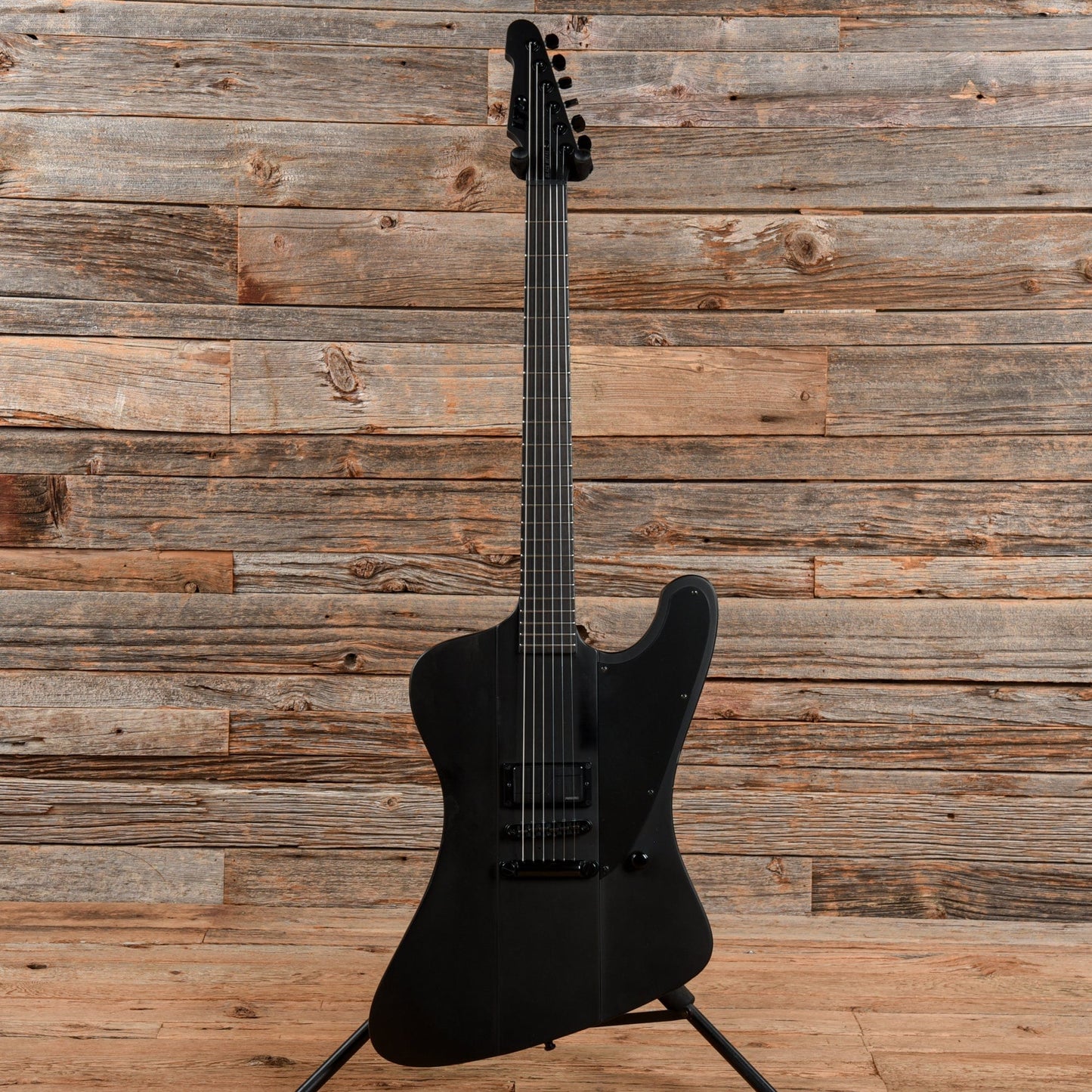 LTD Phoenix Black Metal Satin Black 2020 Electric Guitars / Solid Body